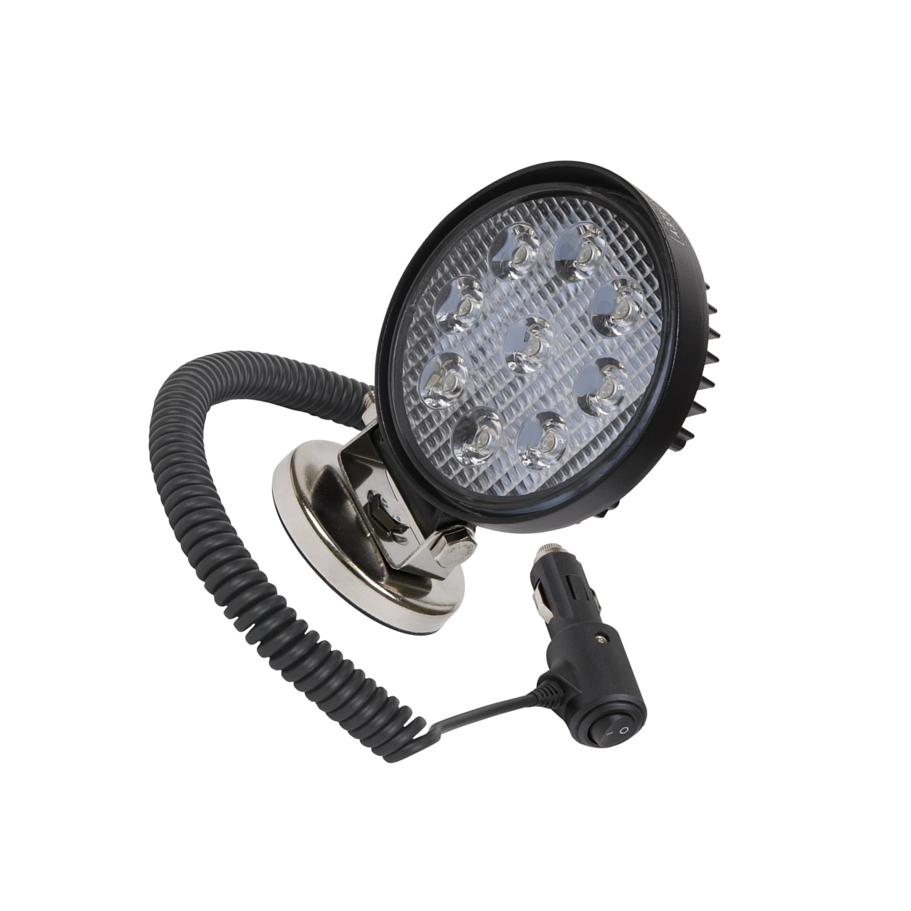Sealey Round Work Light with Magnetic Base 27W LED