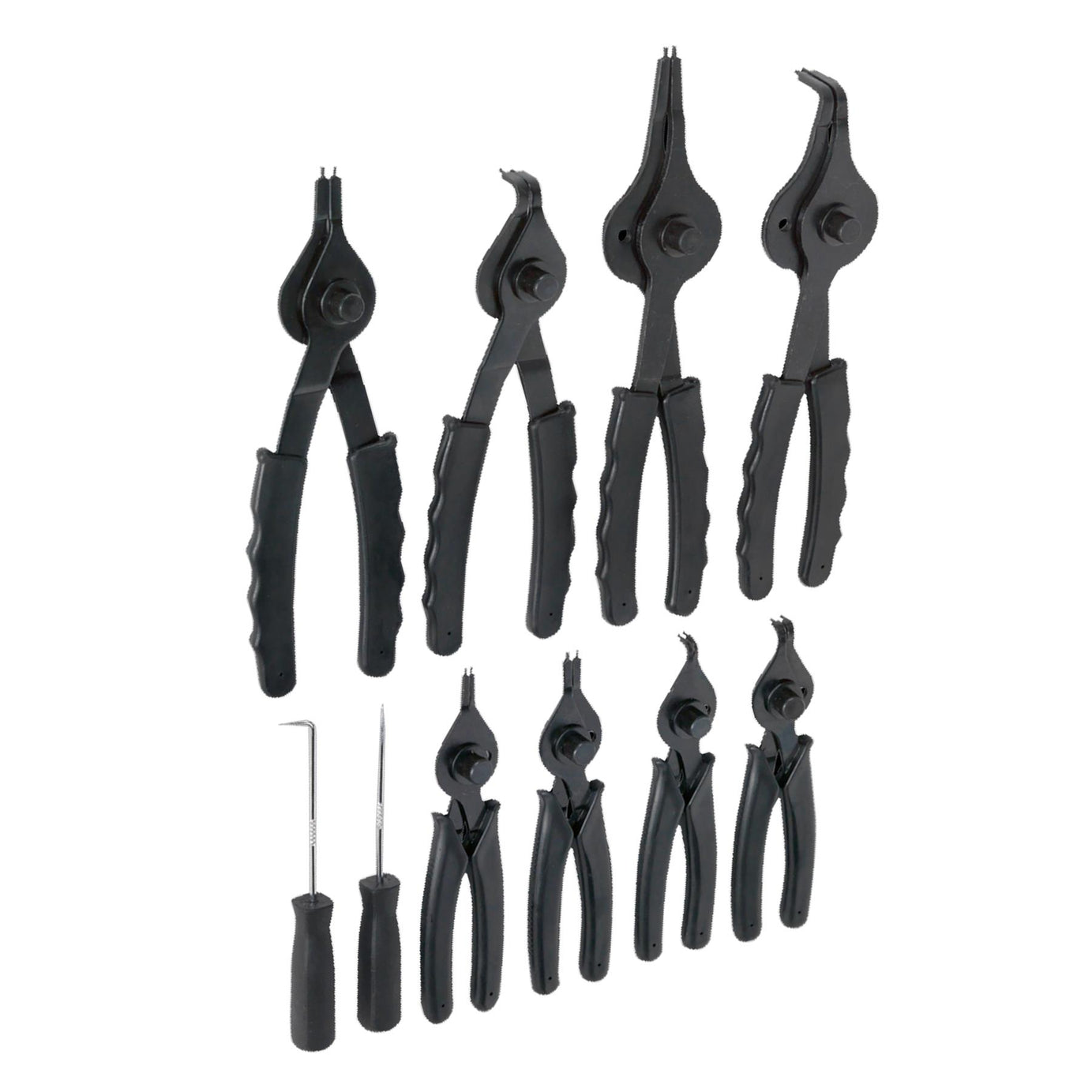 Sealey Circlip Pliers Set 10pc Internal/External