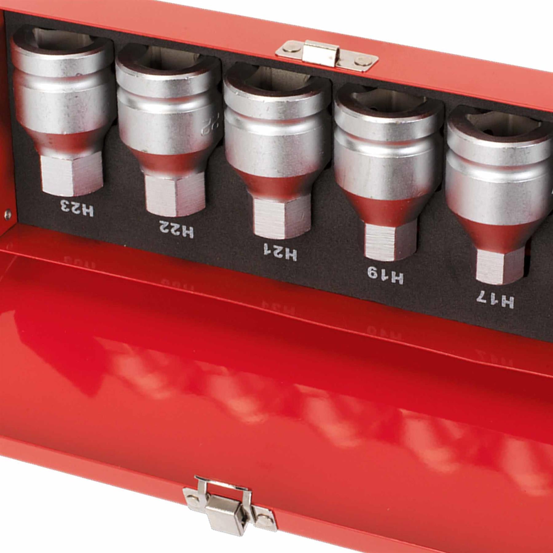 Hex Socket Bit Set 6pc 3/4"Sq Drive. AK6217. Sealey