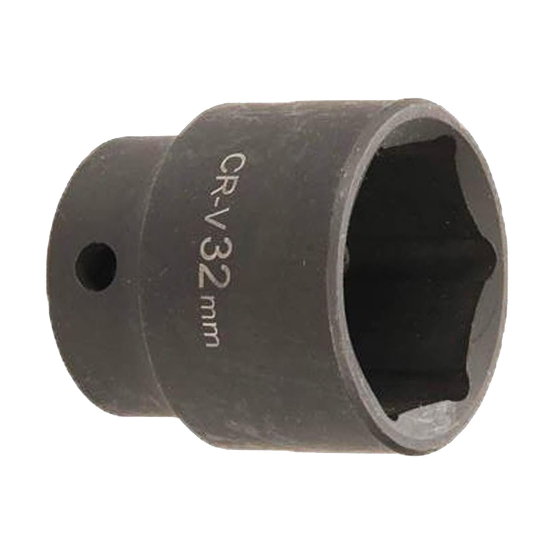 Impact Socket 1/2" Drive 6pt Metric 6 Point Hex Corrotion Resistant Sockets 32mm
