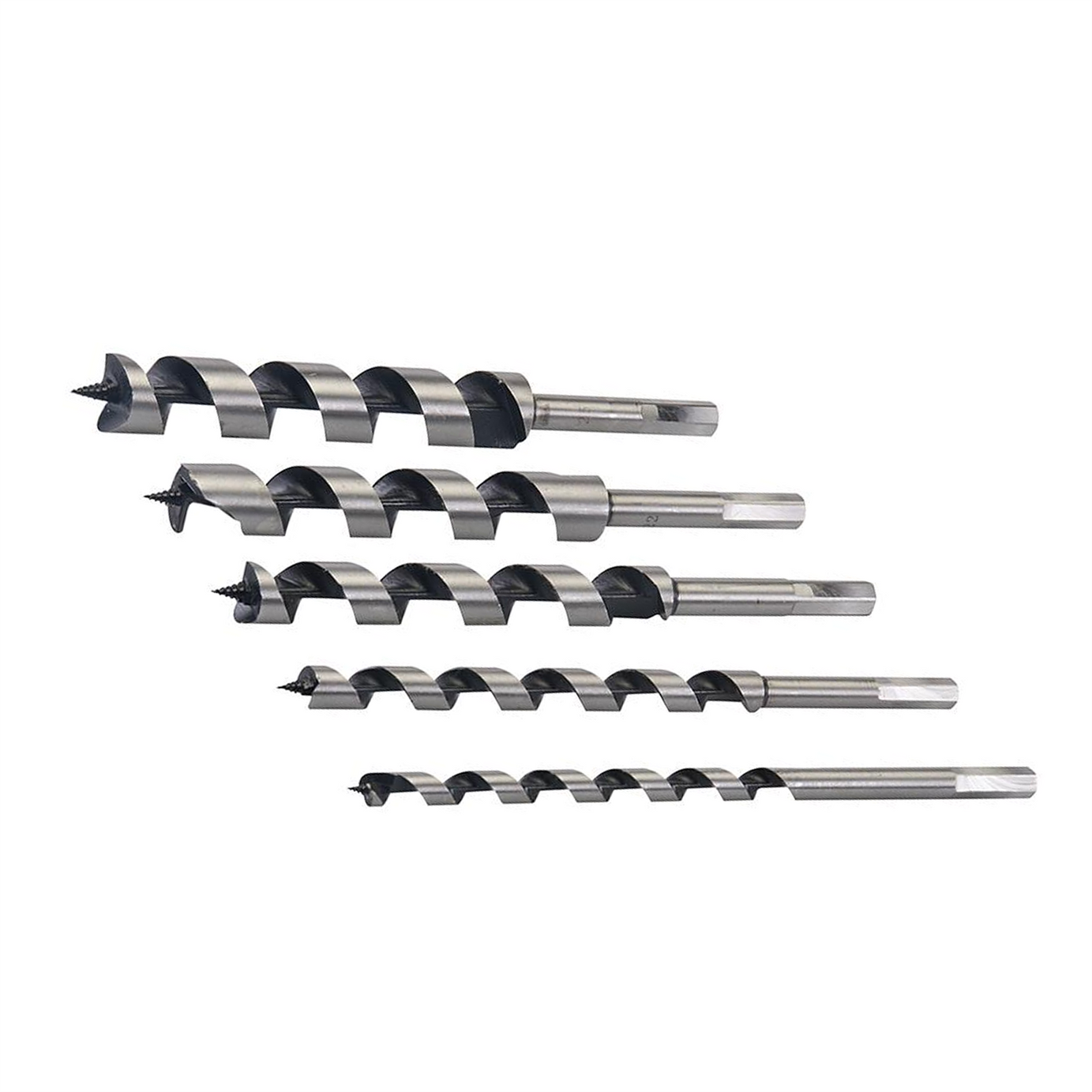 5Pce Auger Bit 10- 25mm Hand Tools Holes Cutting Hex Shank Drill New