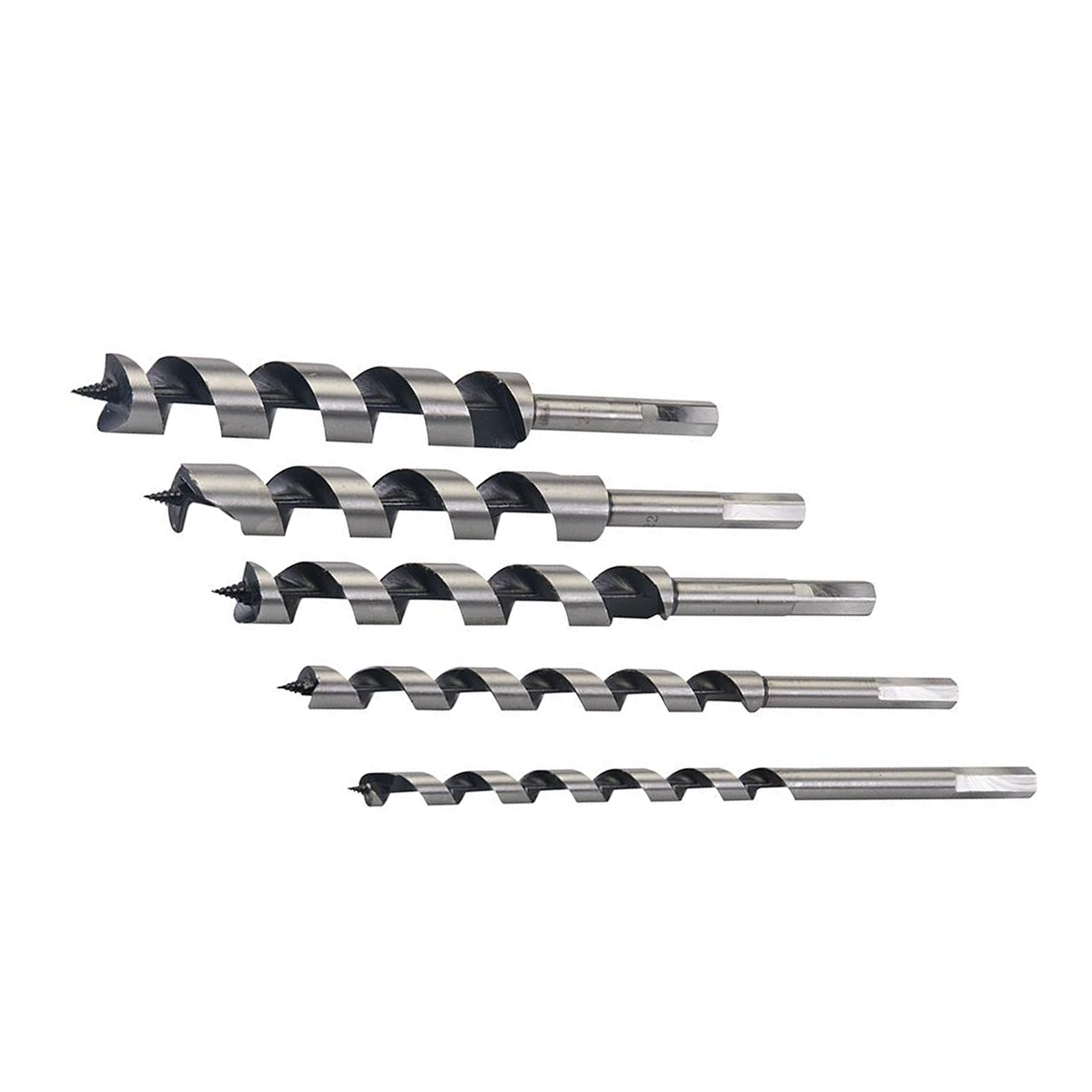 5Pce Auger Bit 10- 25mm Hand Tools Holes Cutting Hex Shank Drill New