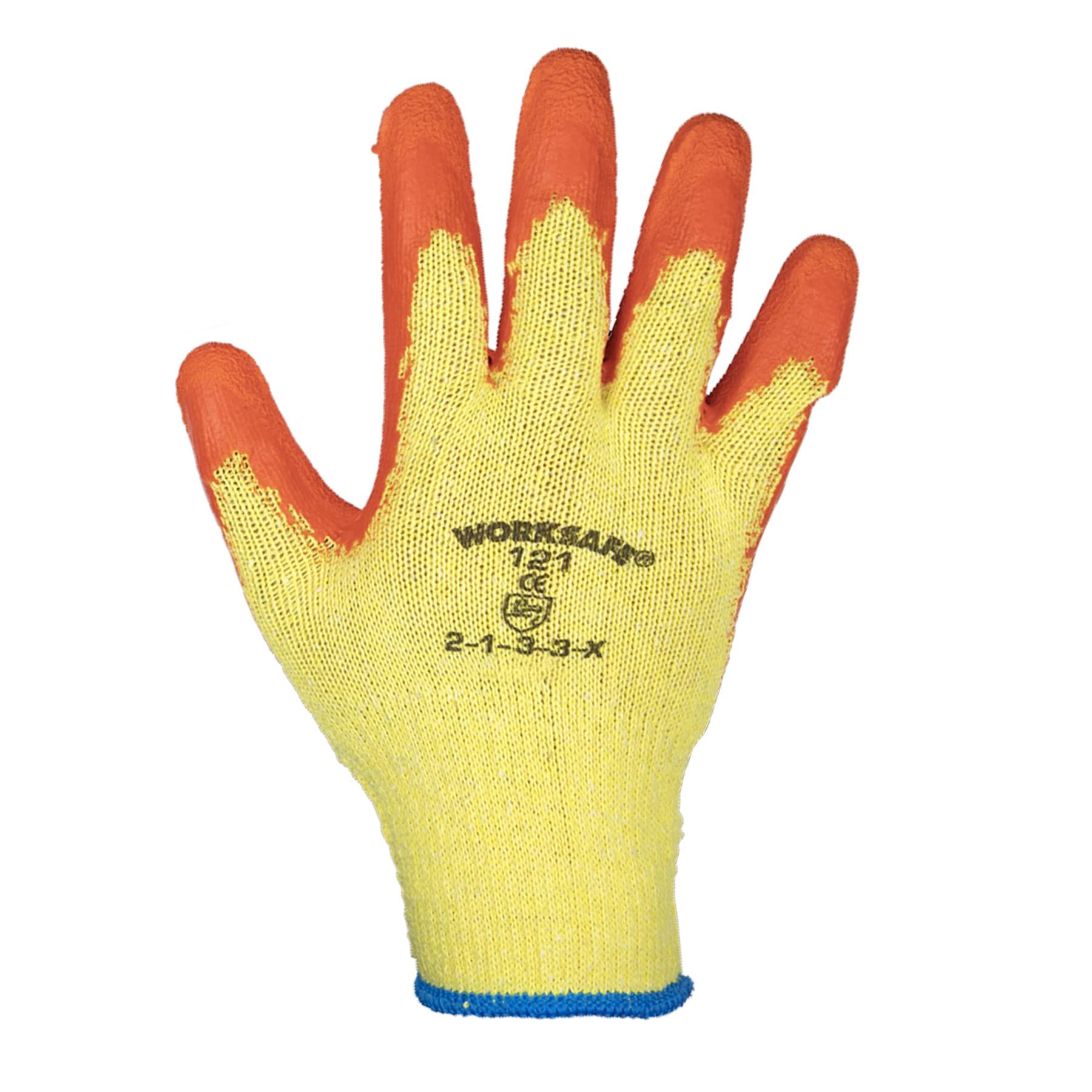 Sealey Super Grip Knitted Gloves Latex Palm (X-Large)-Pack of 6 Prs