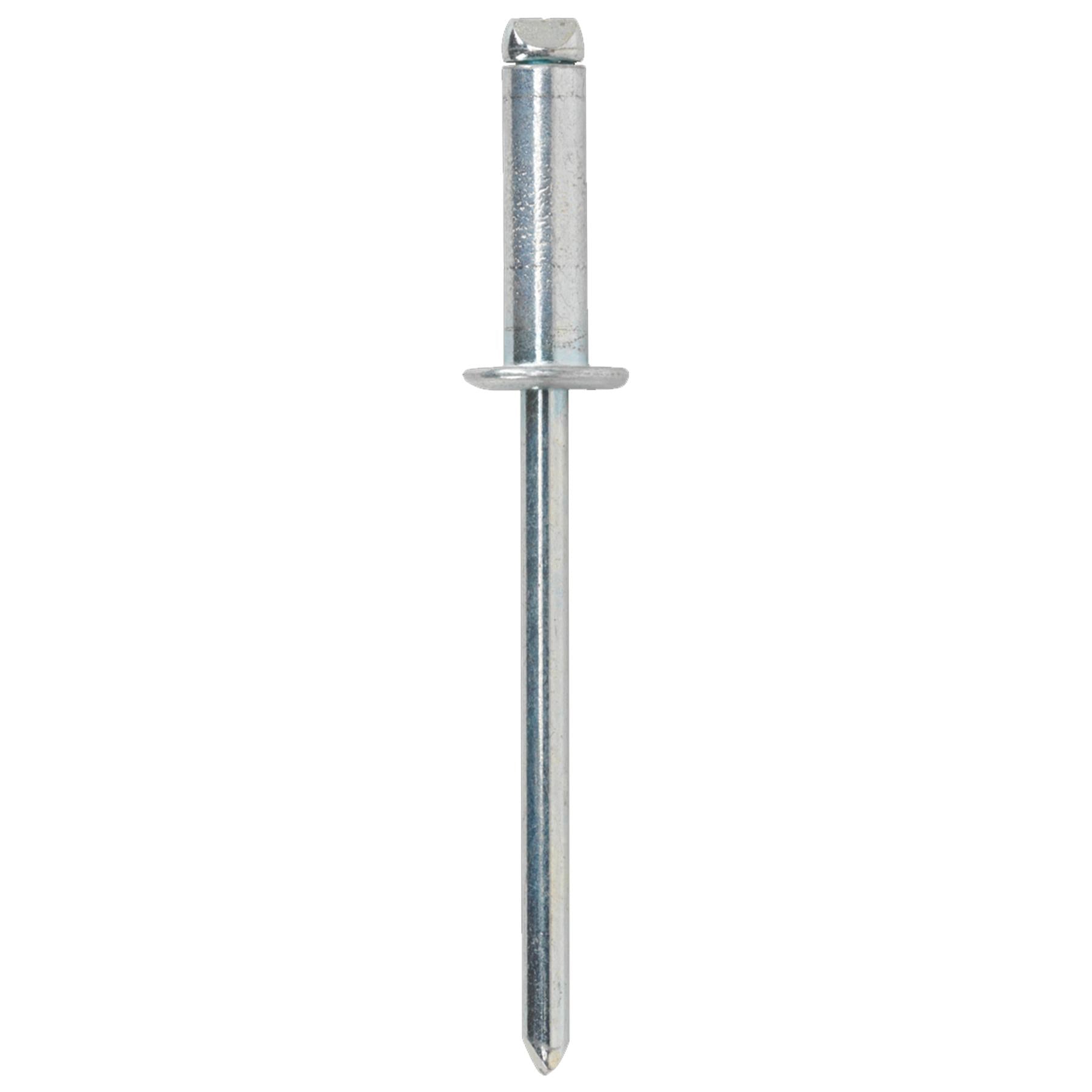 Sealey Steel Rivet Standard Flange 4.8 x 12mm Pack of 200