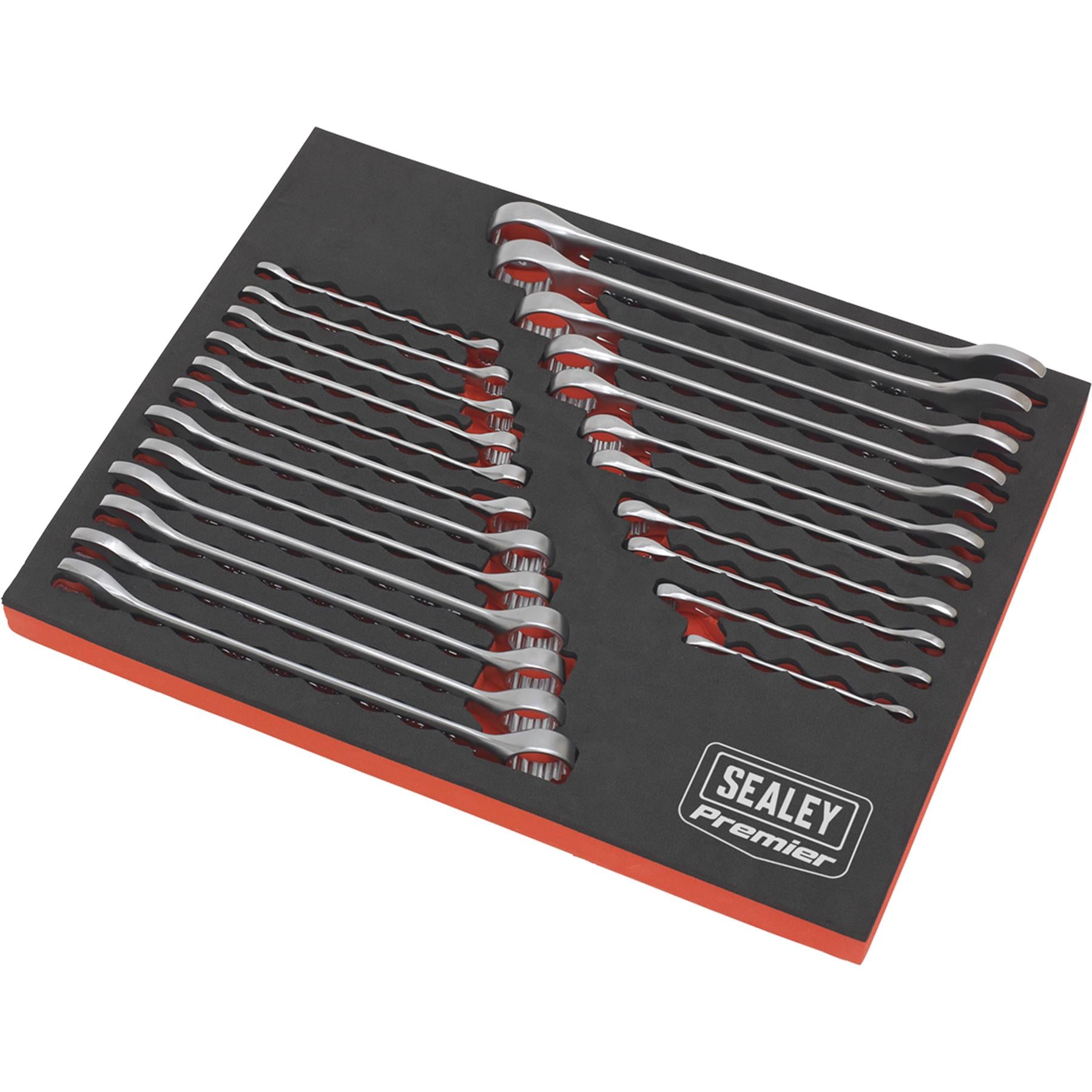 Sealey Combination Spanner Set 23pc Metric/Imperial