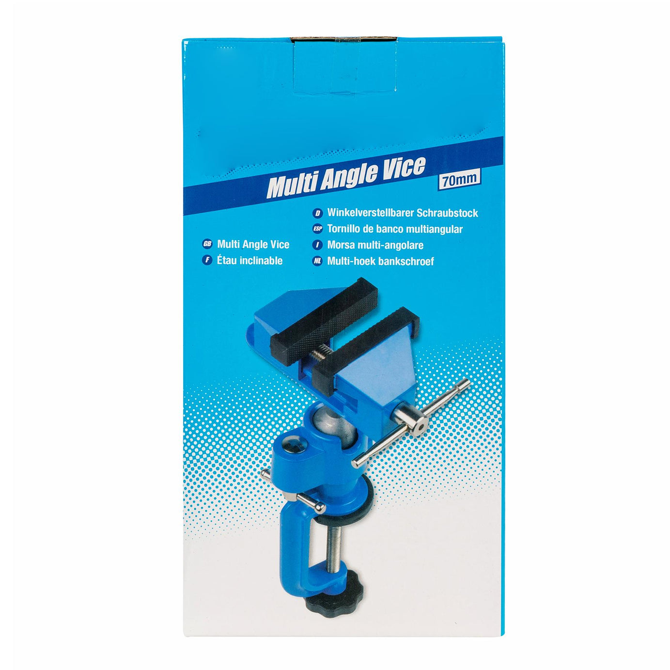 Multi Angle Vice 70mm Bench Vice Clamp Portable Woodwork Carpentry DIY