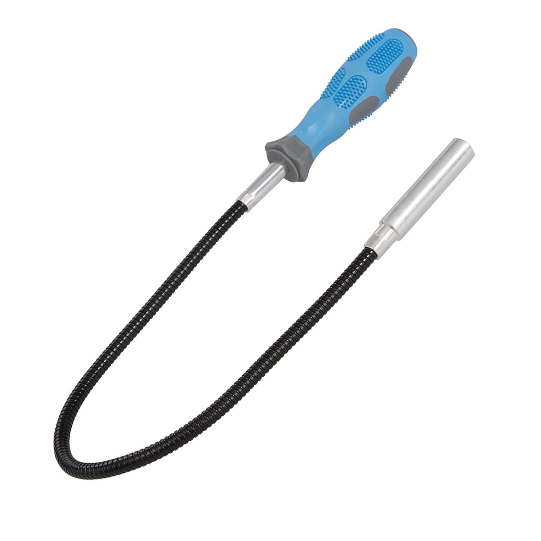 Flexible Magnetic Pick-Up Tool - 600mm Retrieves Ferrous Objects Up To 2Kg