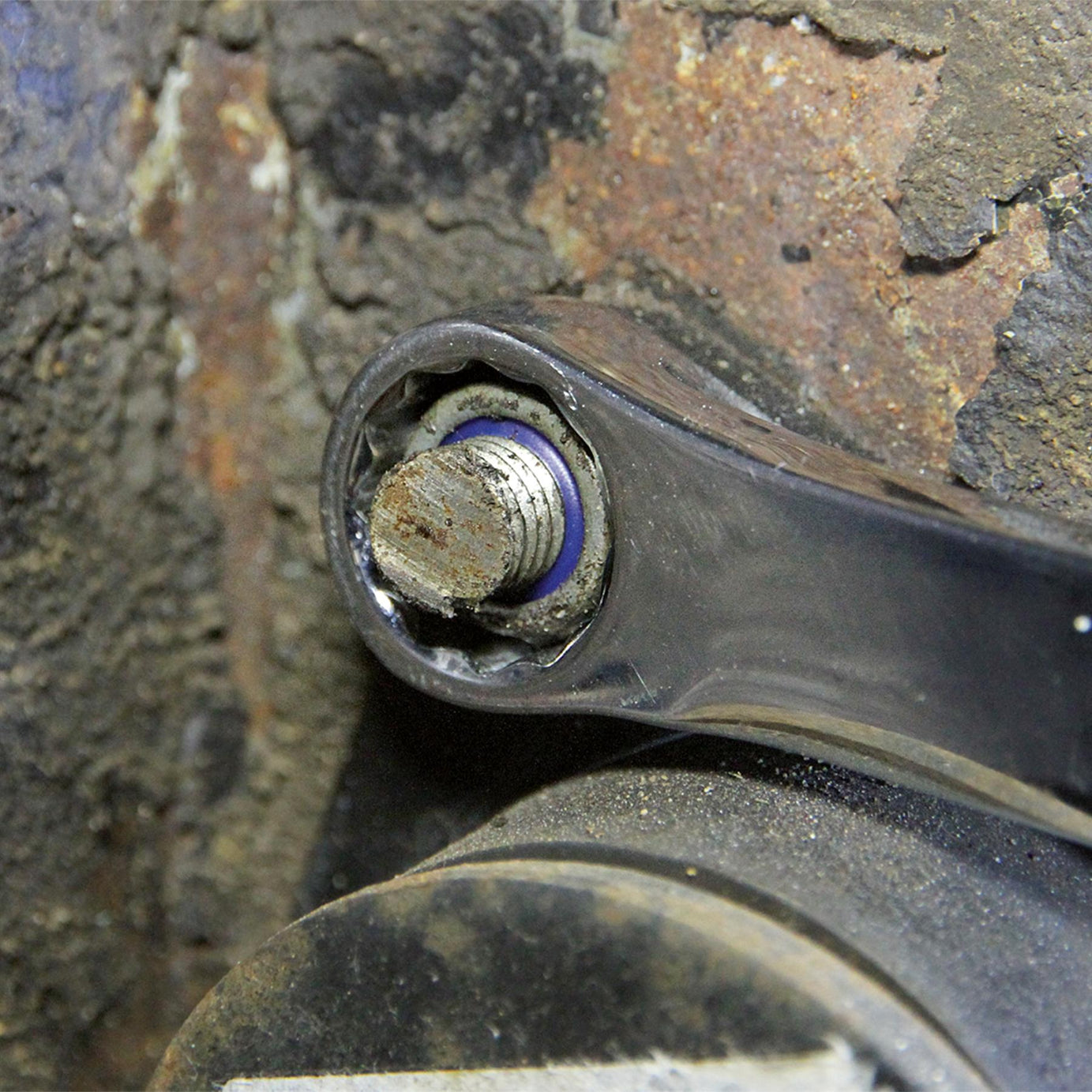 Sealey Double Ring Ratchet/Fixed Spanner Set 7pc Extra-Long Metric