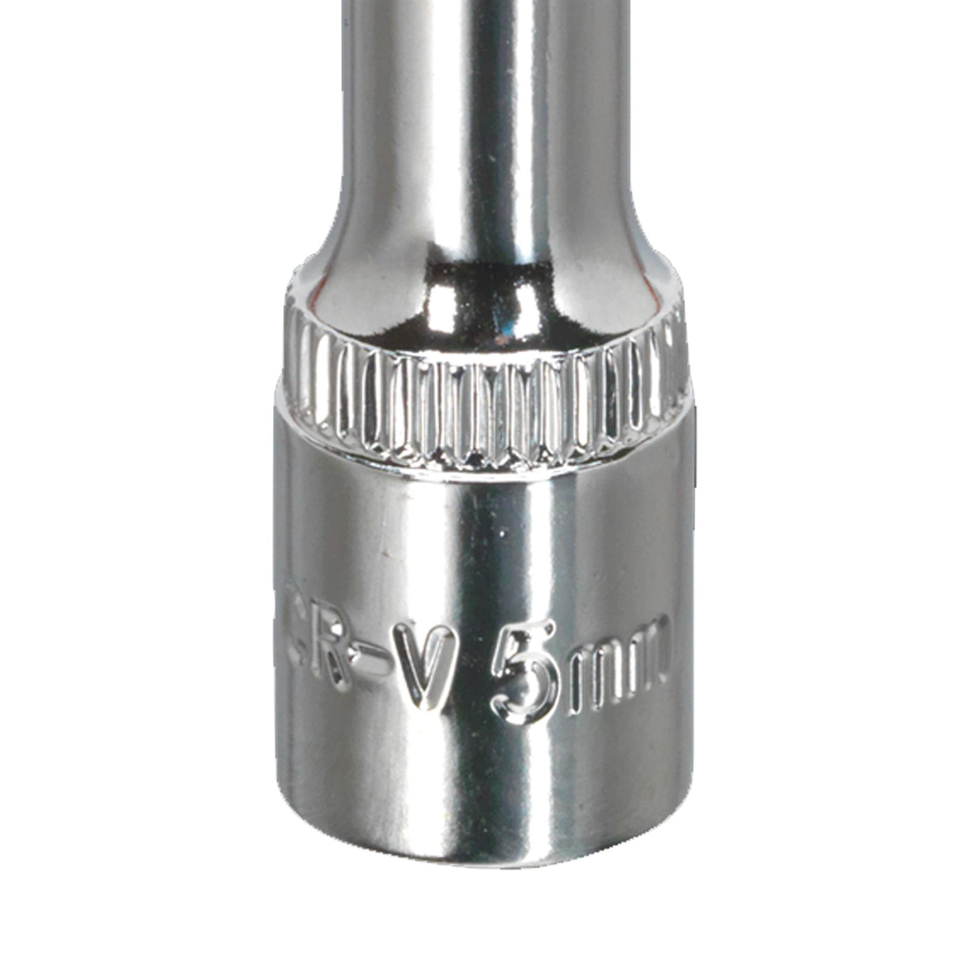 Sealey WallDrive Socket 5mm Deep 1/4"Sq Drive Fully Polished