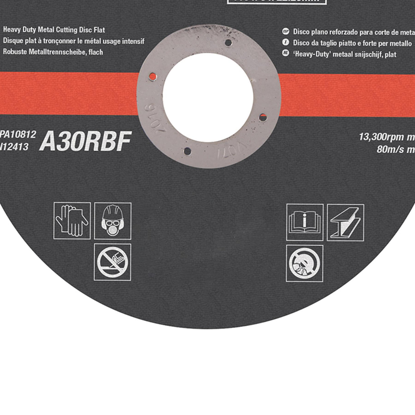 Heavy Duty Metal Slitting Cutting Disc Flat 115 X 3 X 22.23mm Premium Quality