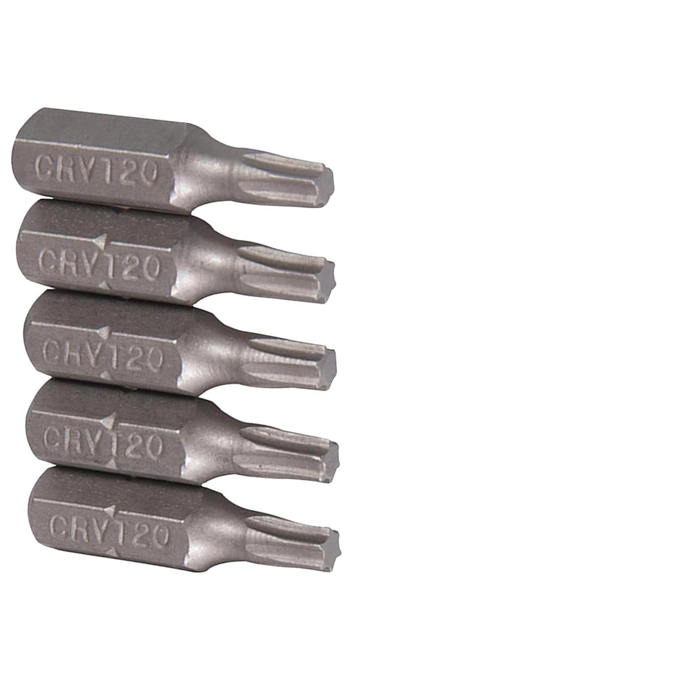 10Pk Torx CRV Screwdriver Bits T20 Chrome Vanadium 1/4" Hex Drive Drive DIY