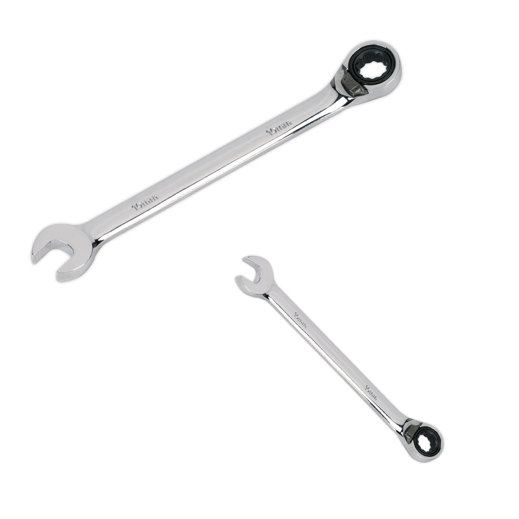 Sealey Reversible Ratchet Combination Spanner 10mm