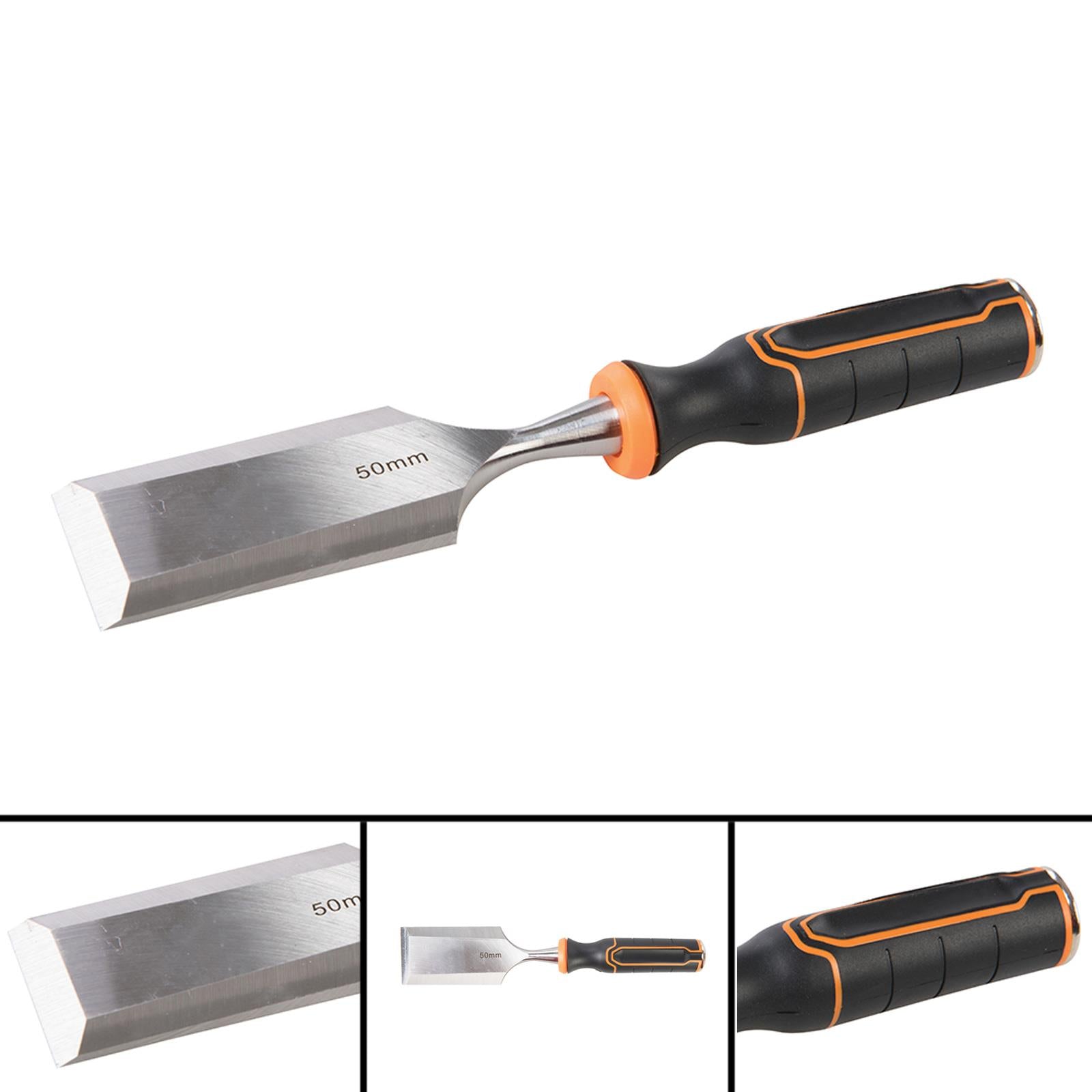 Wood Chisel Fully Forged Chrome Vanadium Steel Blade/Soft Grip Handle Twc50 50mm