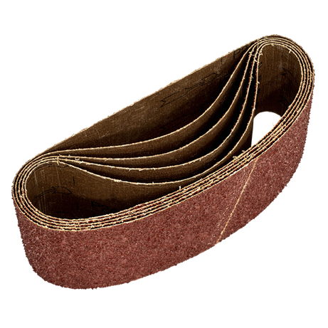 Sealey Sanding Belt 75 x 533mm 24Grit - Pack of 5