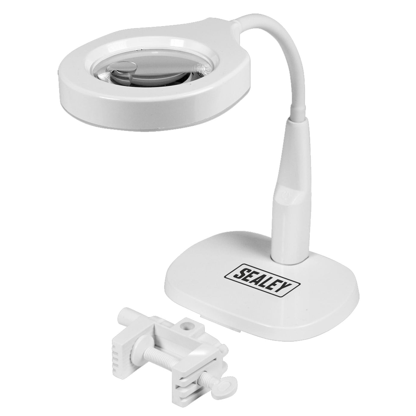 Dimmable Dual Mounting Magnifying Work Light 230V 45 SMD LED WL53/8D Sealey