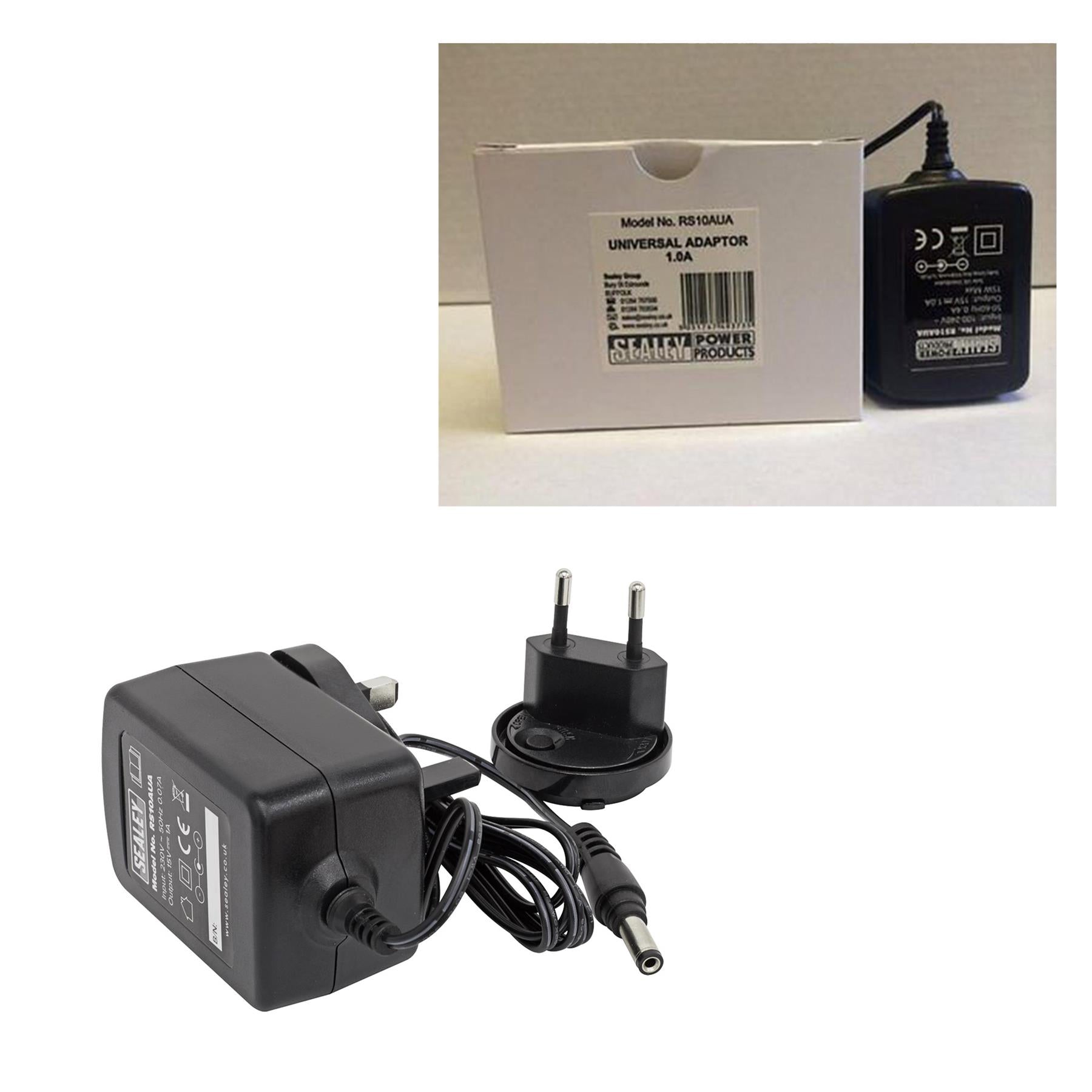 Sealey Universal Adaptor 1.0A 15V