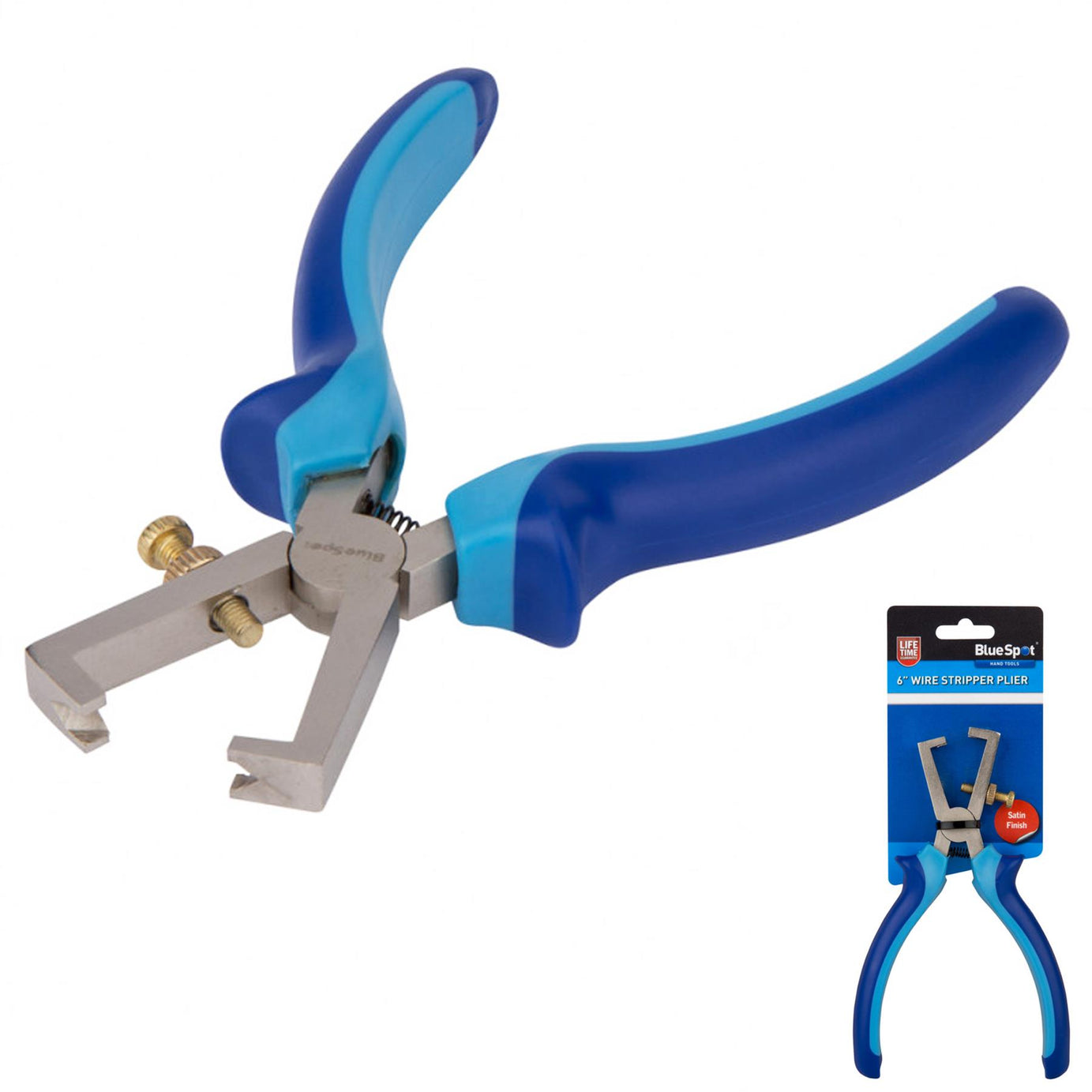 BlueSpot 150mm Wire Stripping Pliers Electrical Strippers Cutters Cutting