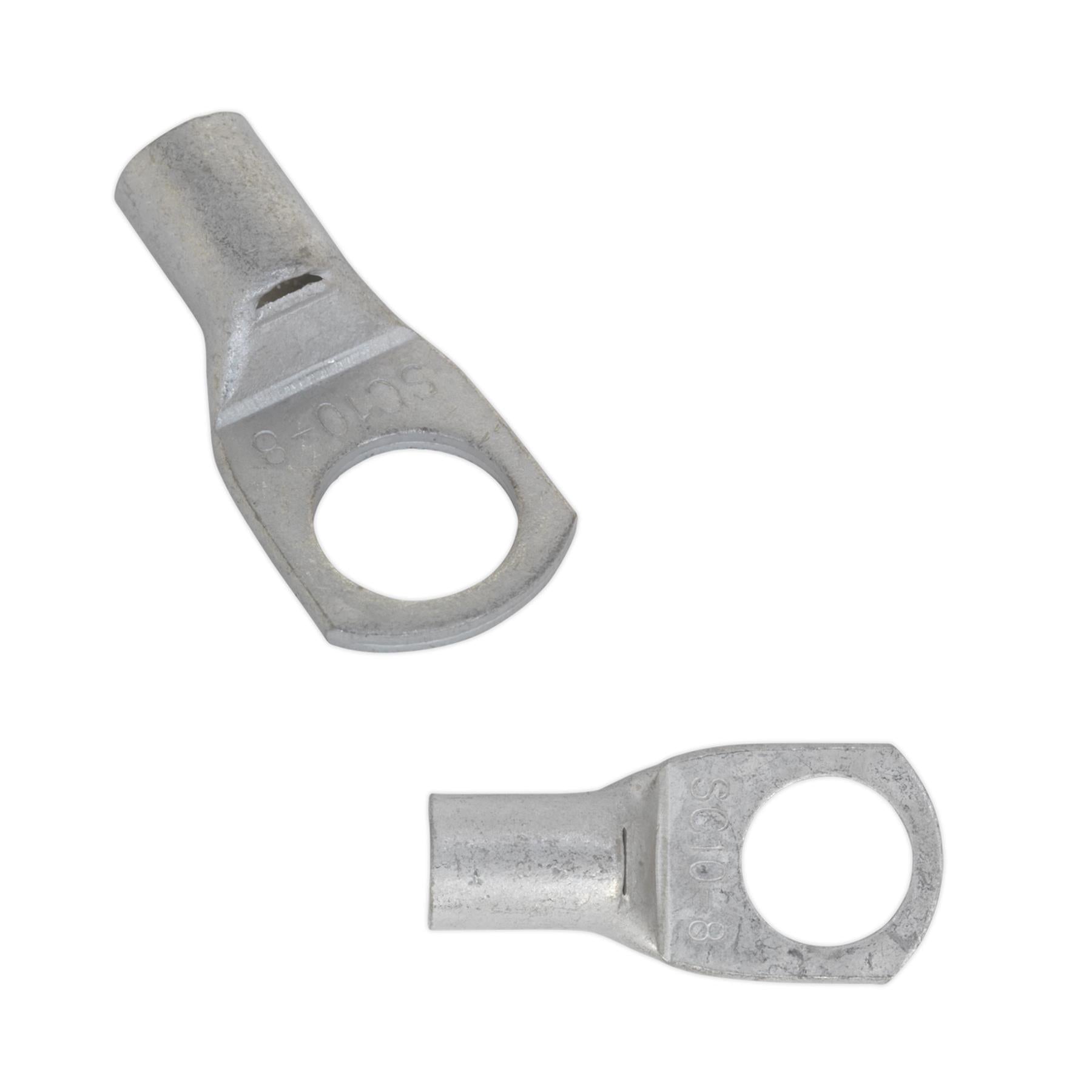 Sealey Copper Lug Terminal 35mm² x 10mm Pack of 10