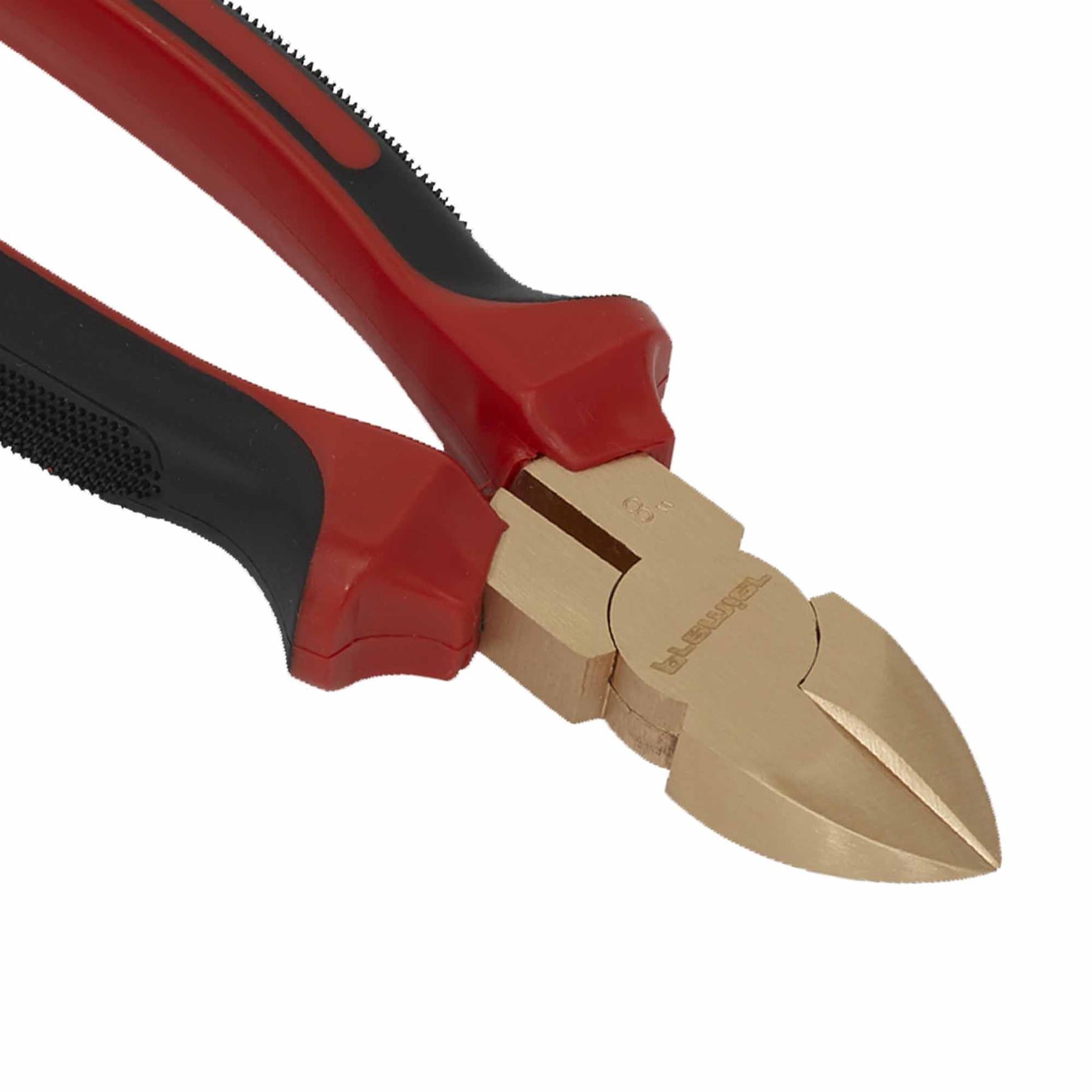 Sealey Diagonal Cutting Pliers 200mm - Non-Sparking Beryllium Copper