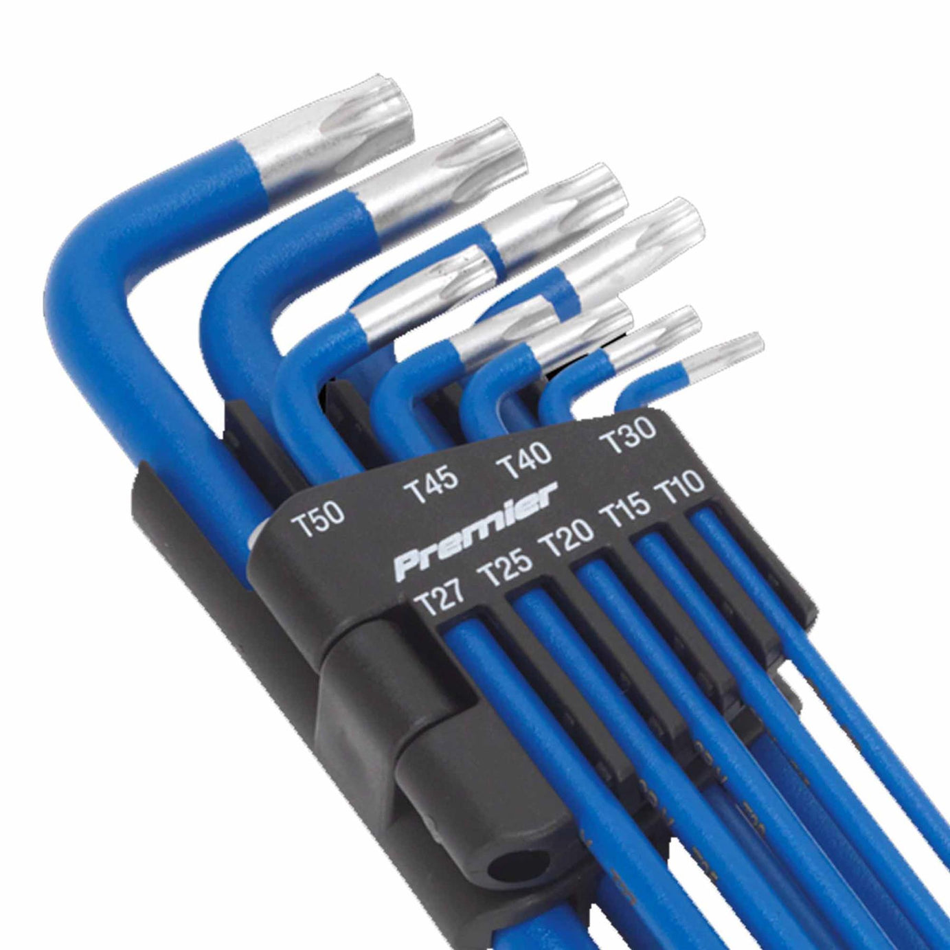 Sealey TRX-Star* Key Set 9pc Extra-Long Anti-Slip