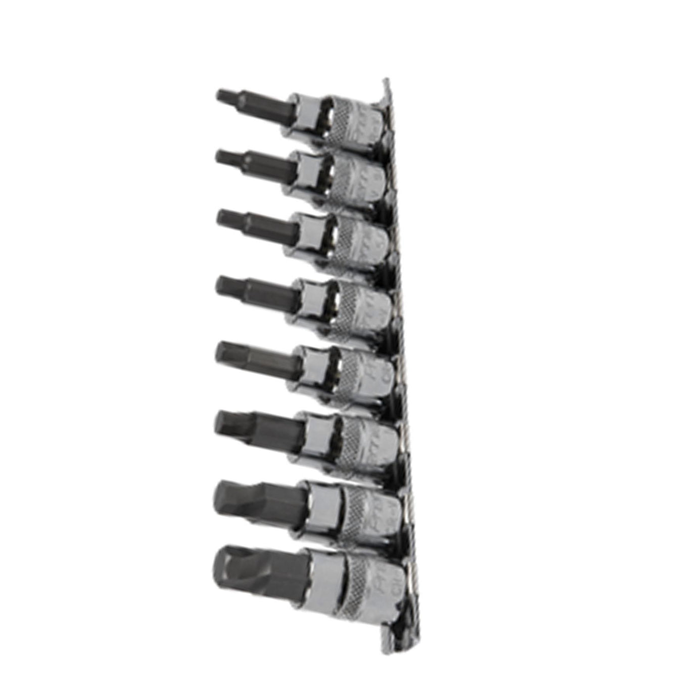 Sealey Hex Socket Bit Set Lock-On 8pc 3/8"Sq Drive Imperial