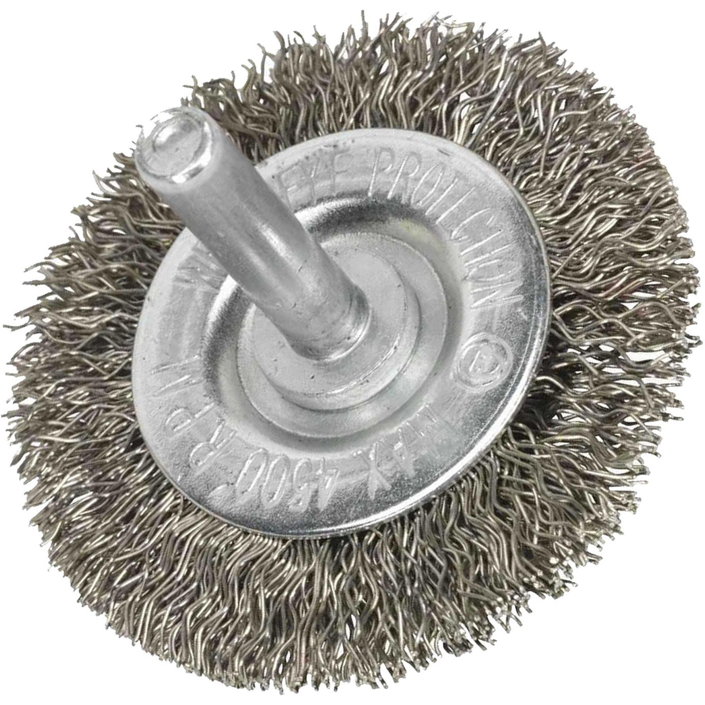 Sealey Flat Wire Brush Stainless Steel 50mm with 6mm Shaft