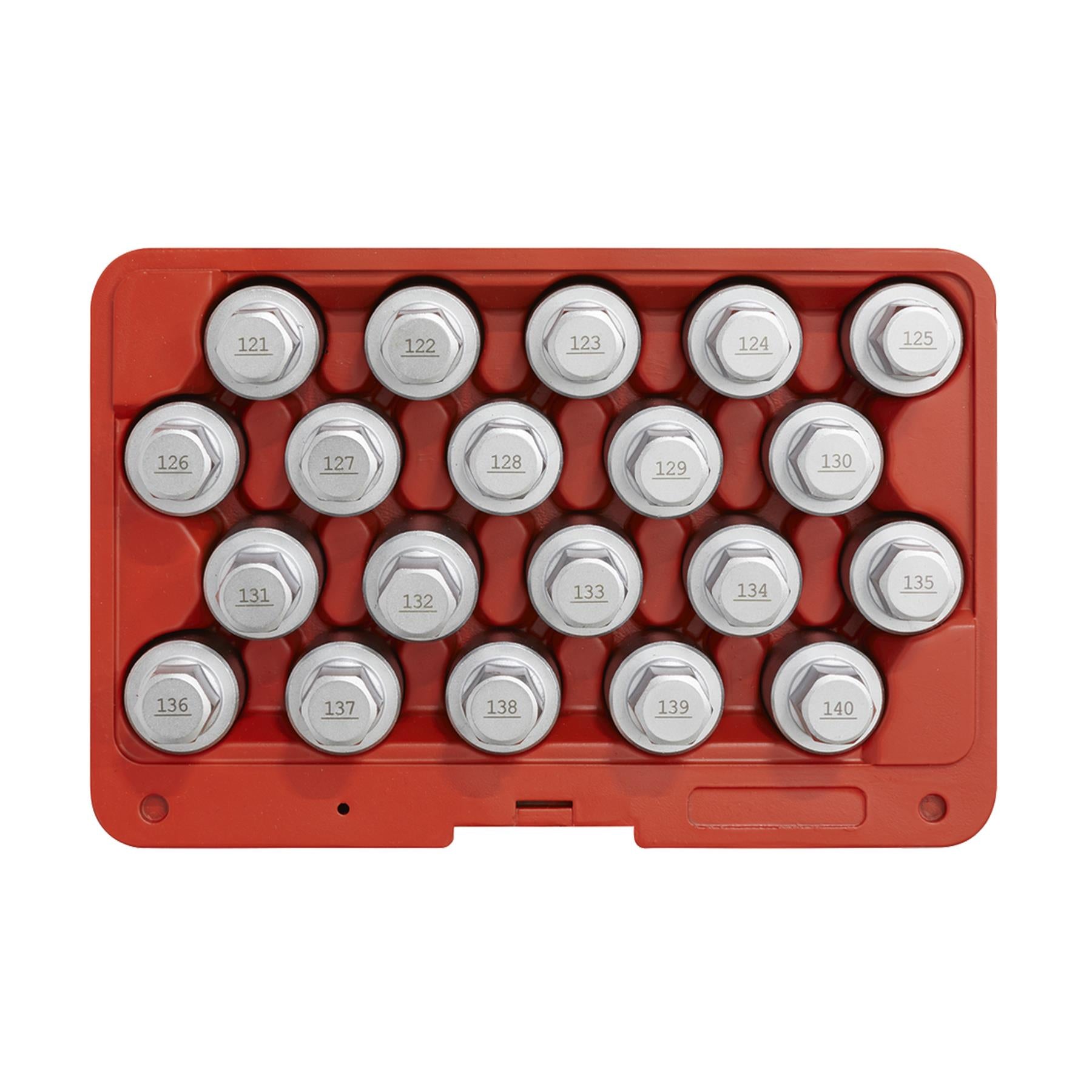 Sealey Locking Wheel Nut Key Set 20pc - Vauxhall-B - SX215