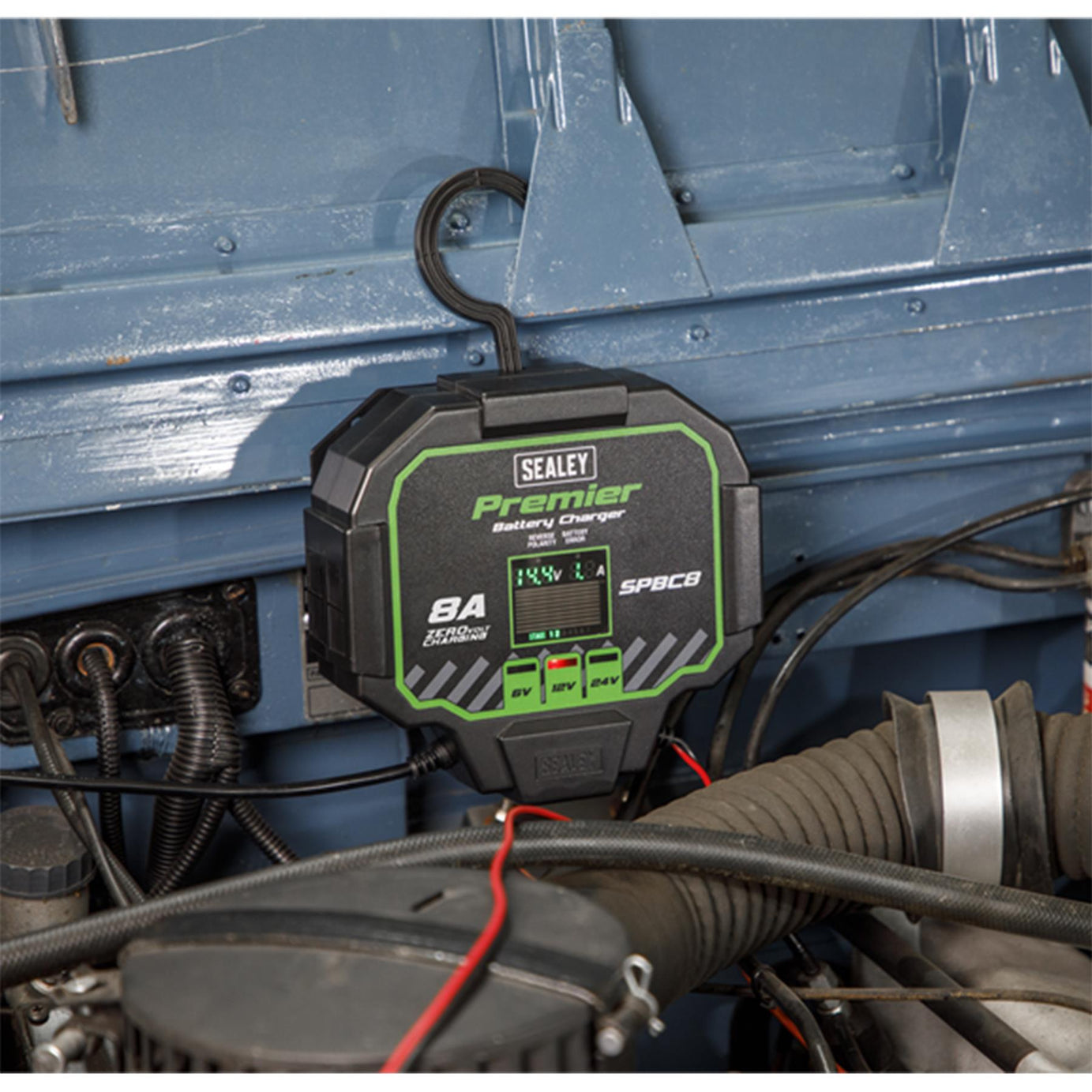 Sealey Battery Charger 8A Fully Automatic