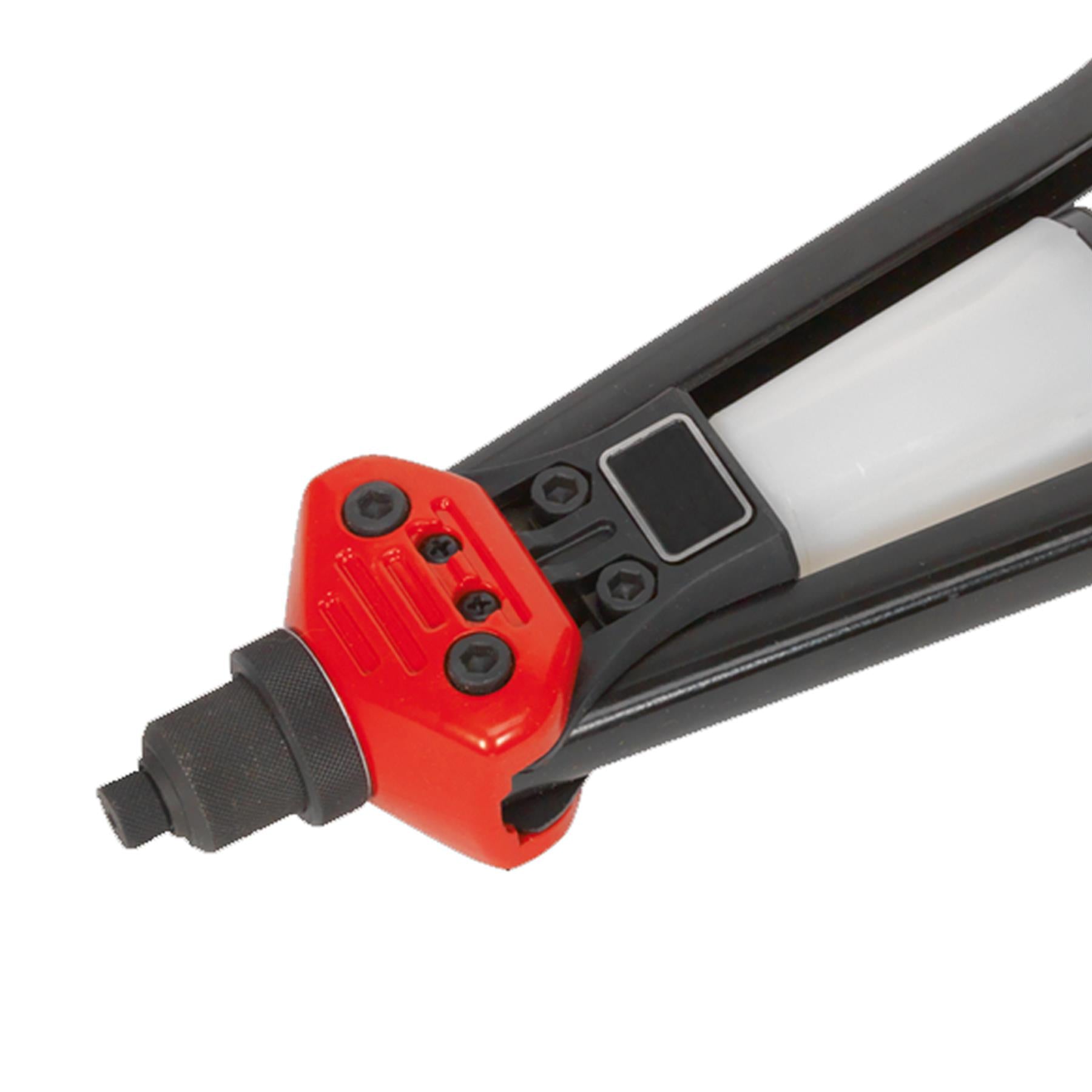 Sealey Medium-Arm/Compact Riviter With Collection Bowl Hand Riviters Gun/Tool