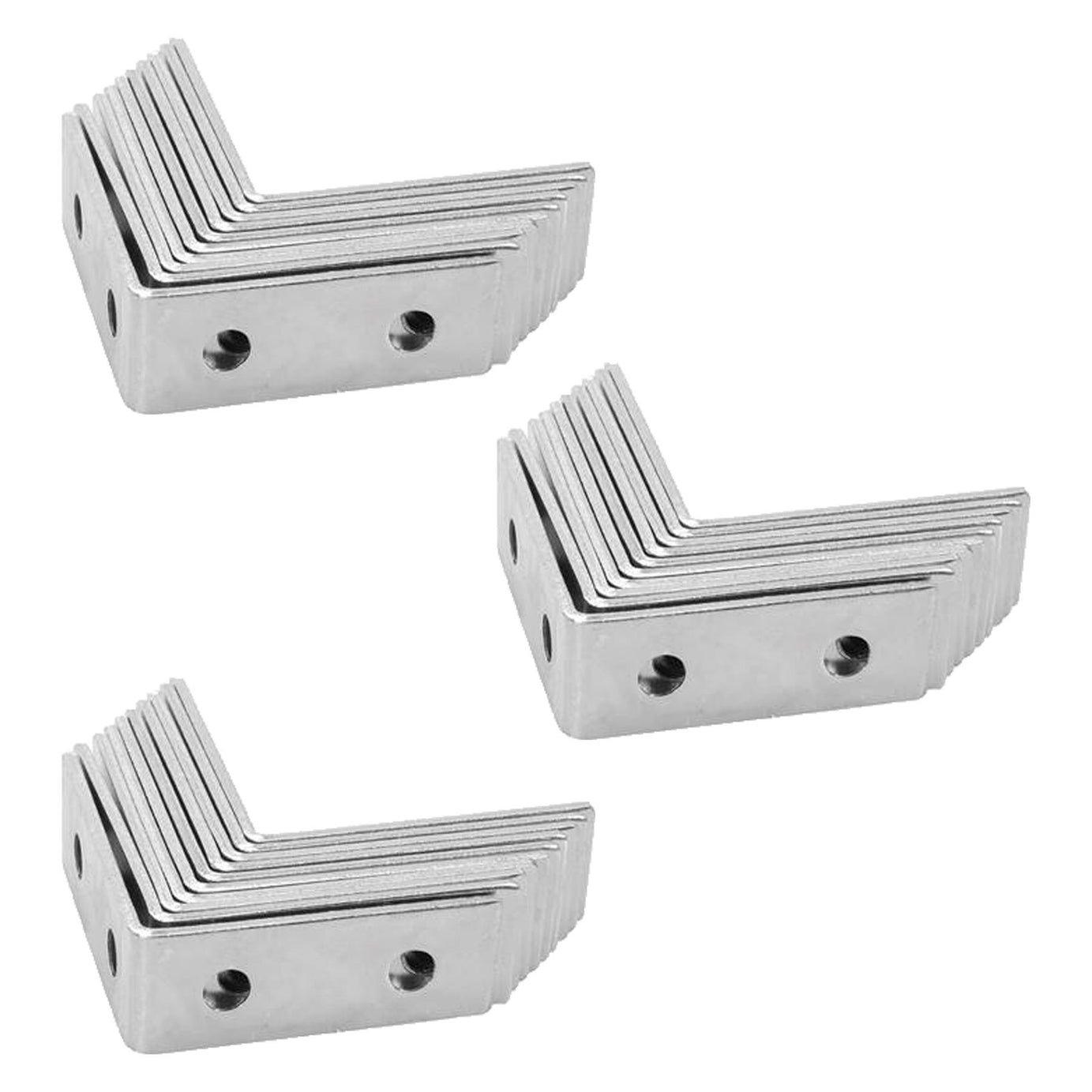 Metal Angle Brackets 90 Degree Corner Braces for shelf fence 50PC