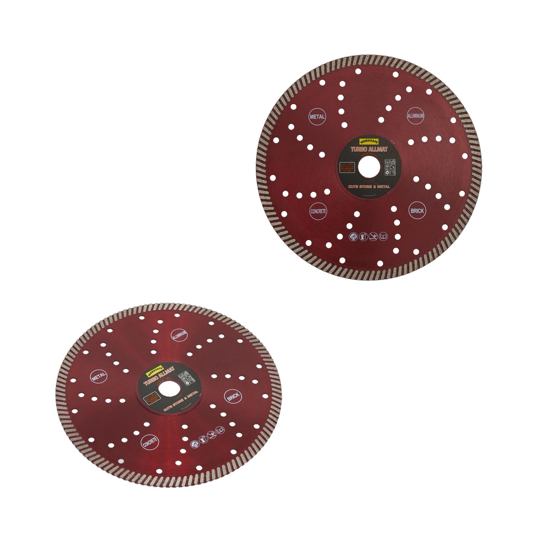 Sealey Turbo Allmat Diamond Blade 230 x 22mm - WDTA230