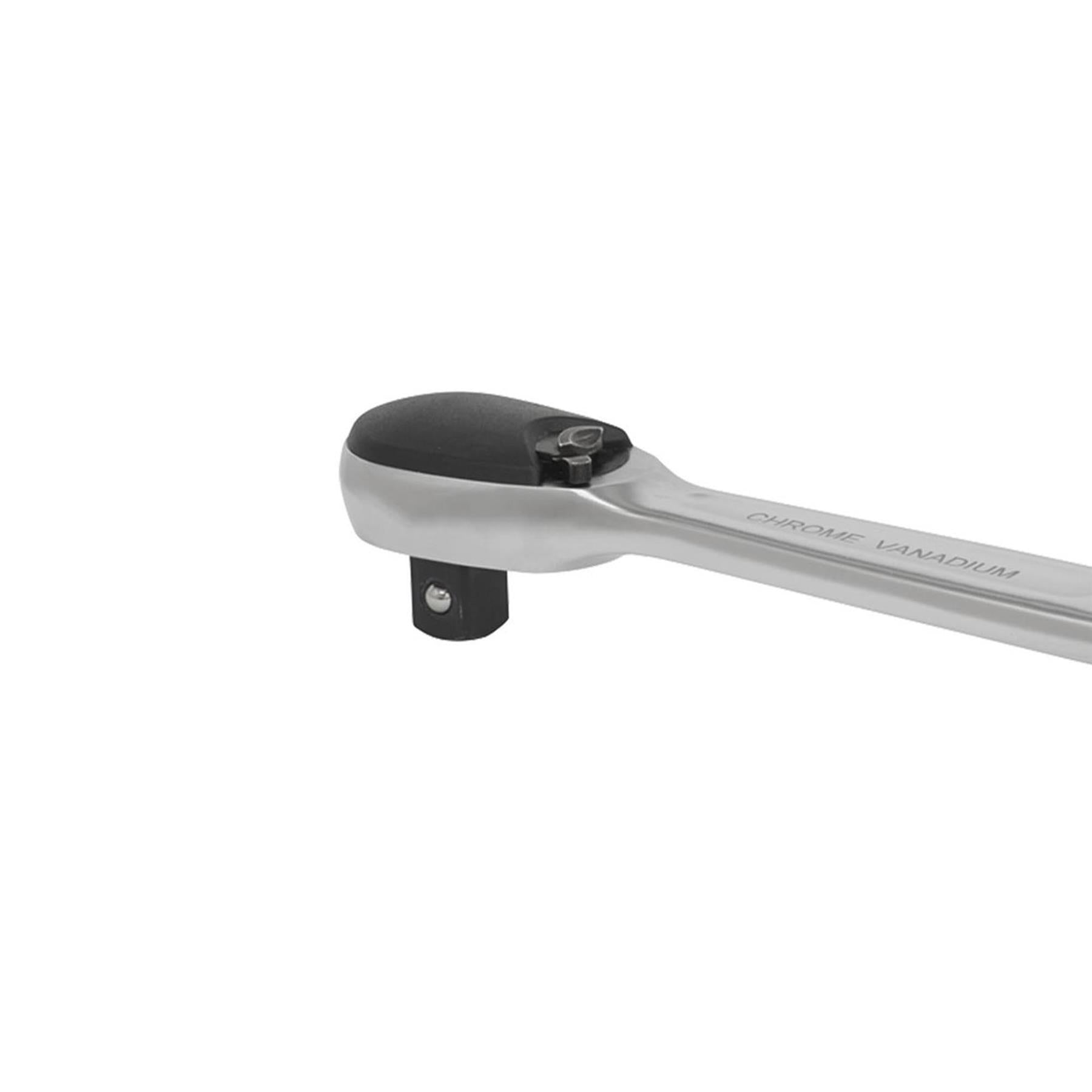 Sealey Ratchet Wrench 1/2"Sq Drive Dust-Free Flip Rev - Platinum