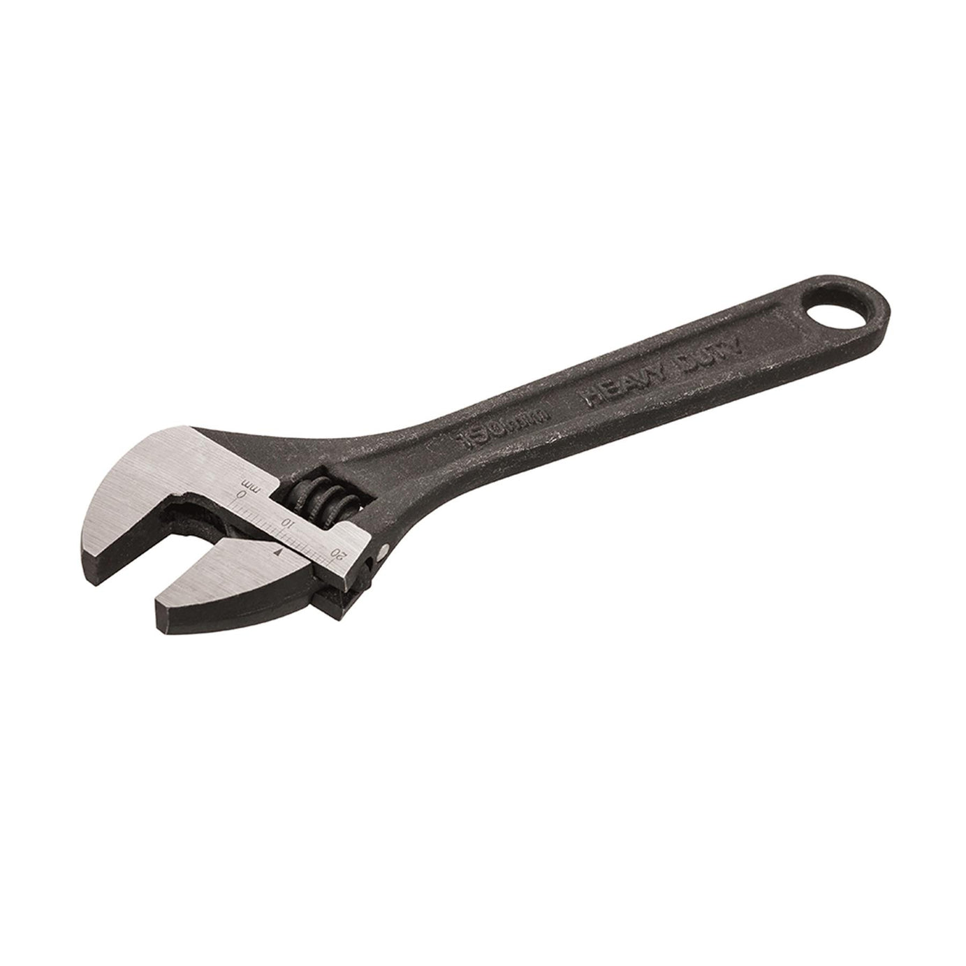 Expert Adjustable Wrench 150mm Length - Jaw 17mm Laser-Marked Graduations