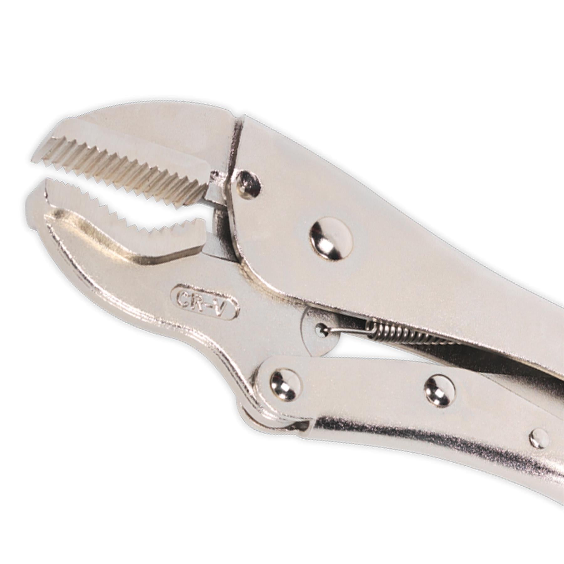 Sealey Locking Pliers Optimum Grip 225mm 0-45mm Capacity