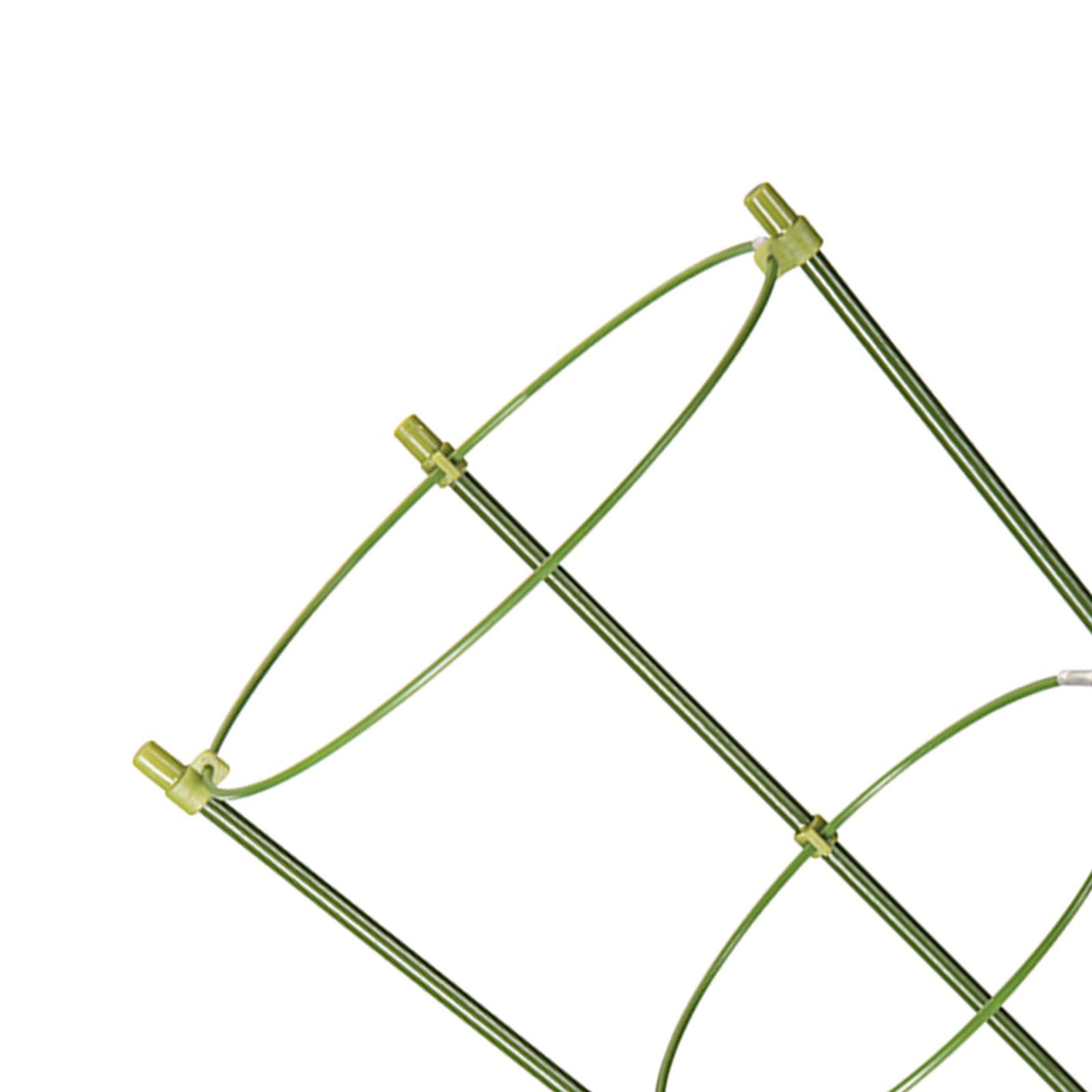 3 Ring Plant Support 450mm Aluminium And Green Plastic Construction New