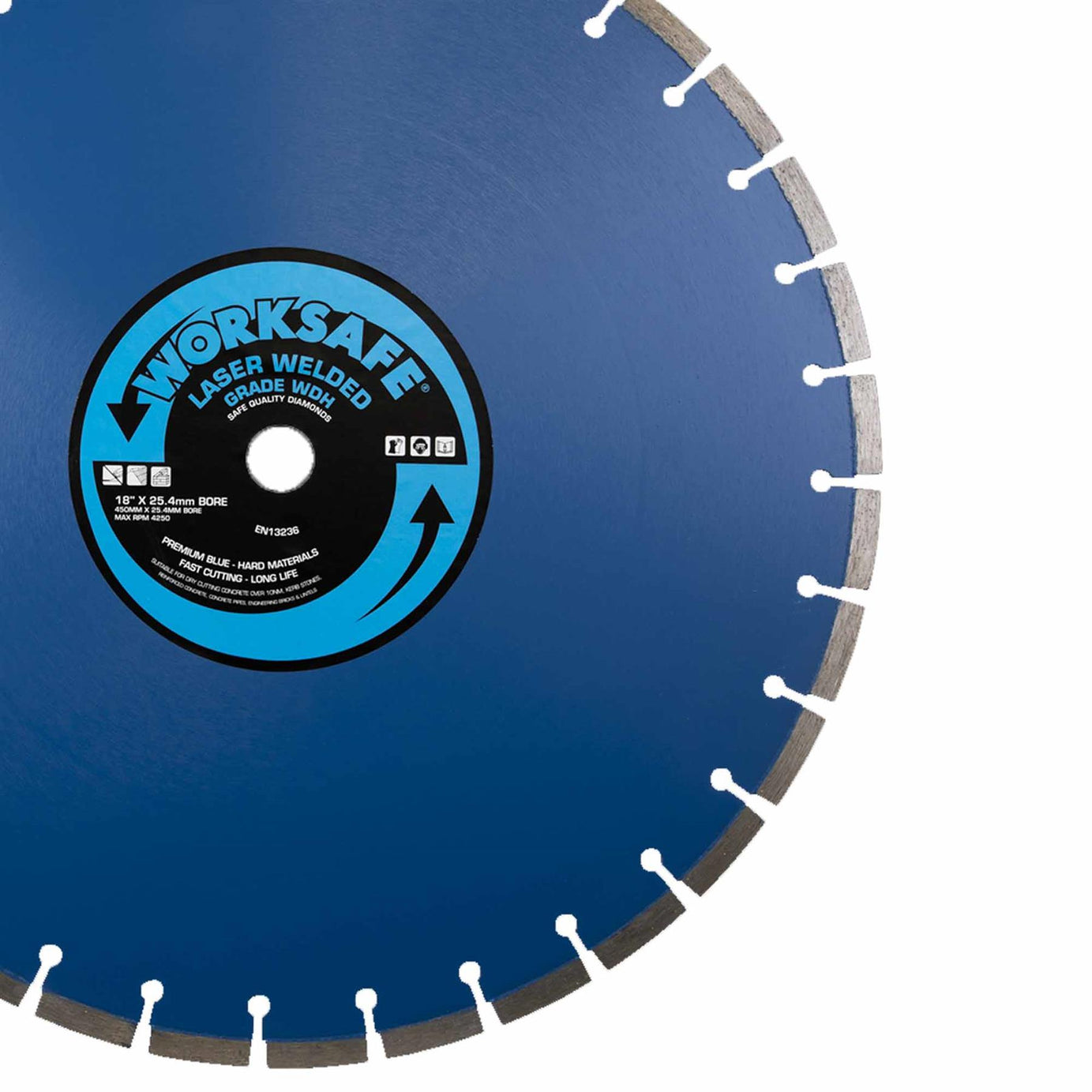 Sealey Premium Blue WDH Diamond Blade Ø450 x 25mm