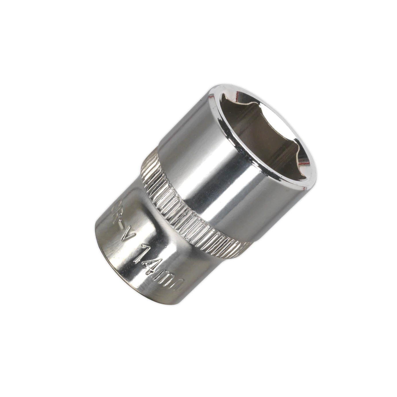 Sealey WallDrive Socket 14mm 3/8"Sq Drive Fully Polished