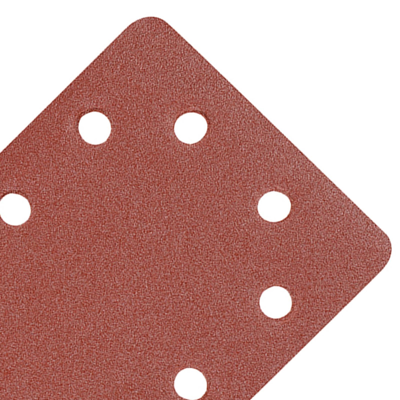 1/2 Punched Sanding Sheet 10PC Grit 120 Hook & Loop Aluminium Oxide Construction