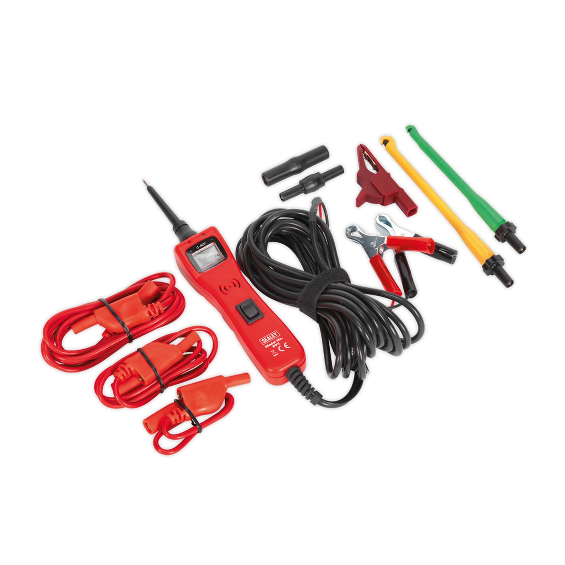 Sealey Auto Probe with LCD Display 3-42V dc Positive/Negative Voltage Indicator