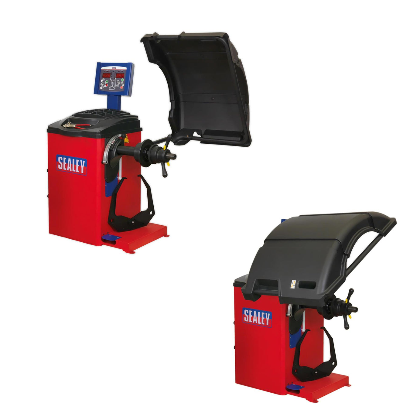 Sealey Wheel Balancer - Semi-Automatic Standby Mode Quick Release
