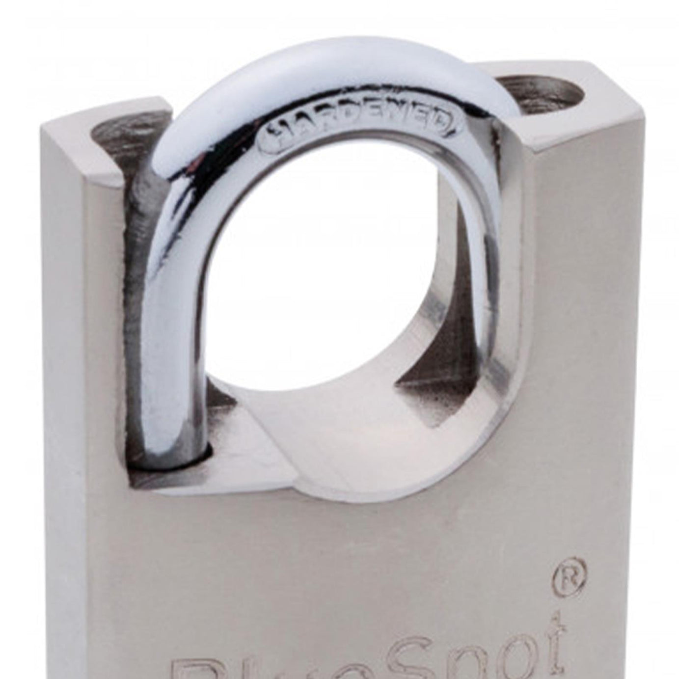 Bluespot 40MM High Security Shrouded Closed Shackle Padlock Steel Chain Lock 4 Keys