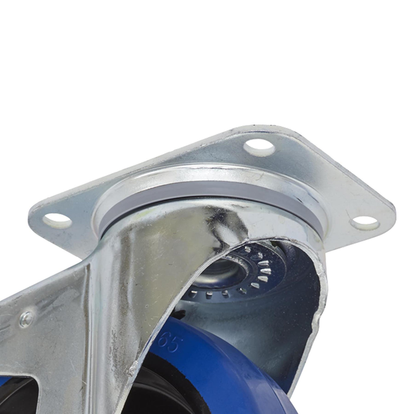 Sealey Castor Wheel Swivel Plate with Total Lock 200mm