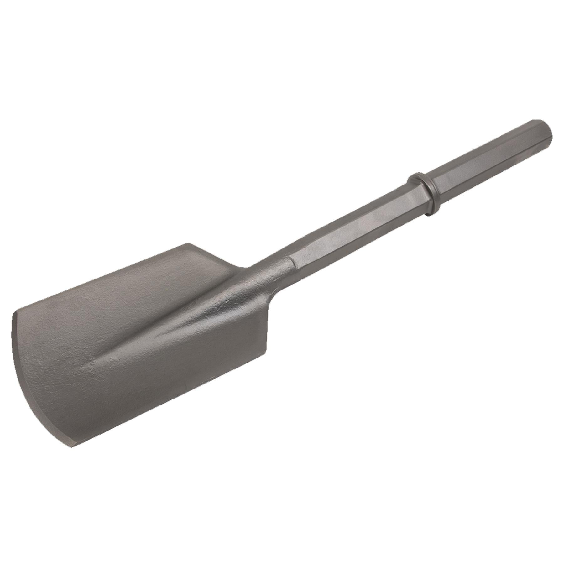 Sealey Clay Spade 140 x 570mm - 1-1/4" Hex