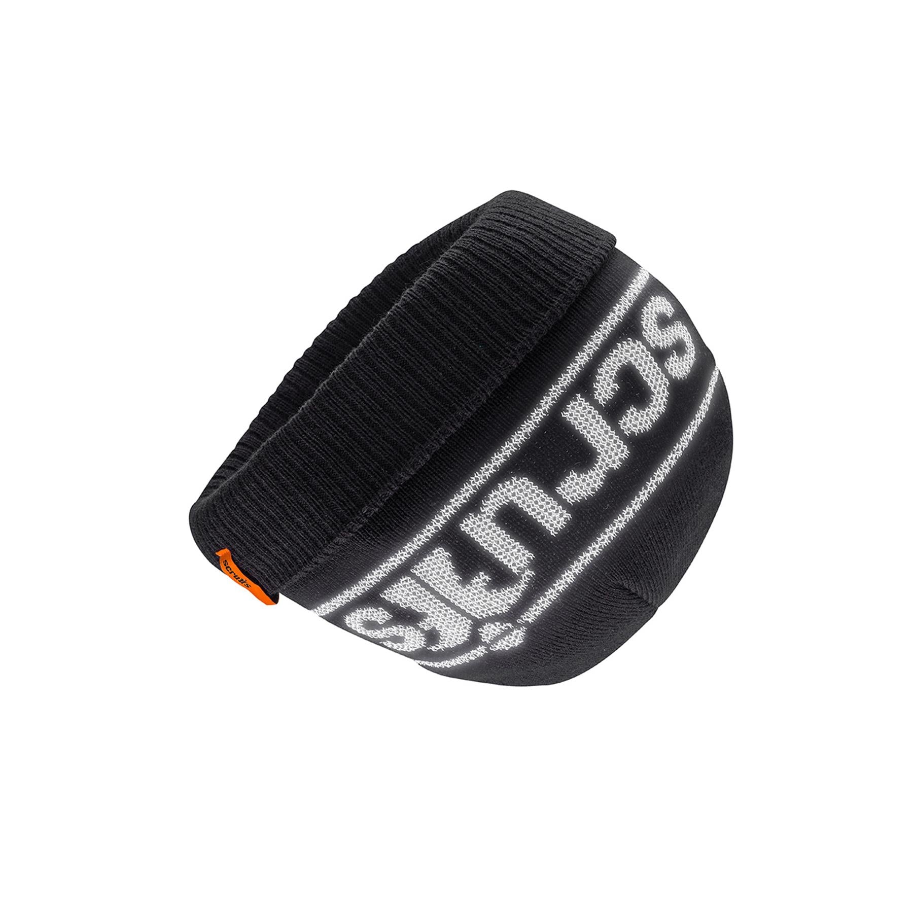 Scruffs Trade Reflective Beanie Reflective Black