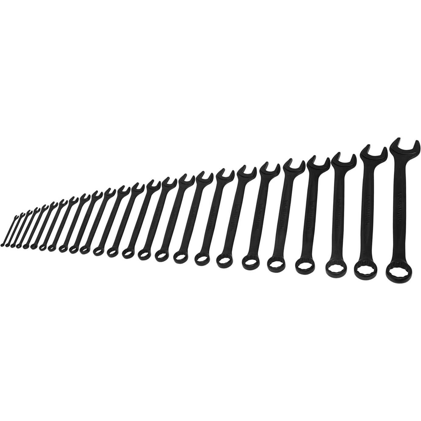 Sealey Combination Spanner Set 25pc Metric - Black Series