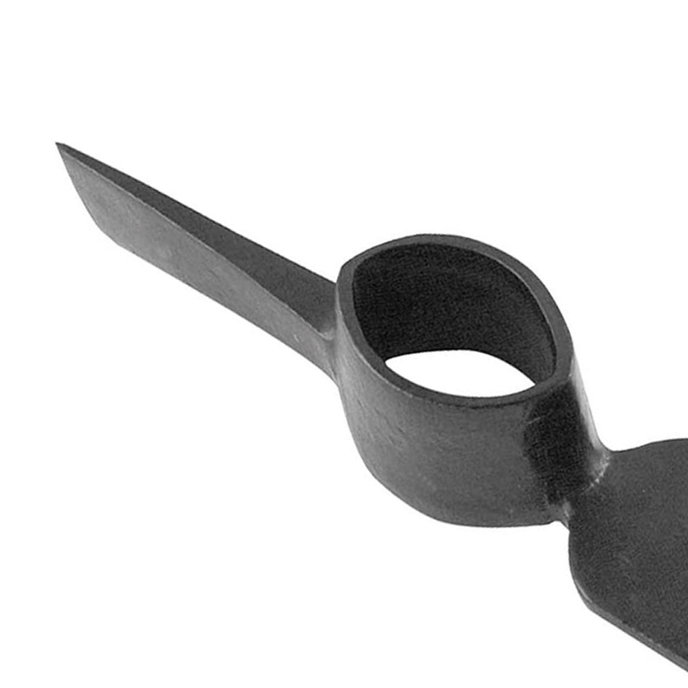 Heavy Duty Pick Handles Forged Steel Horizontal Head Grubbing Mattock 5lb