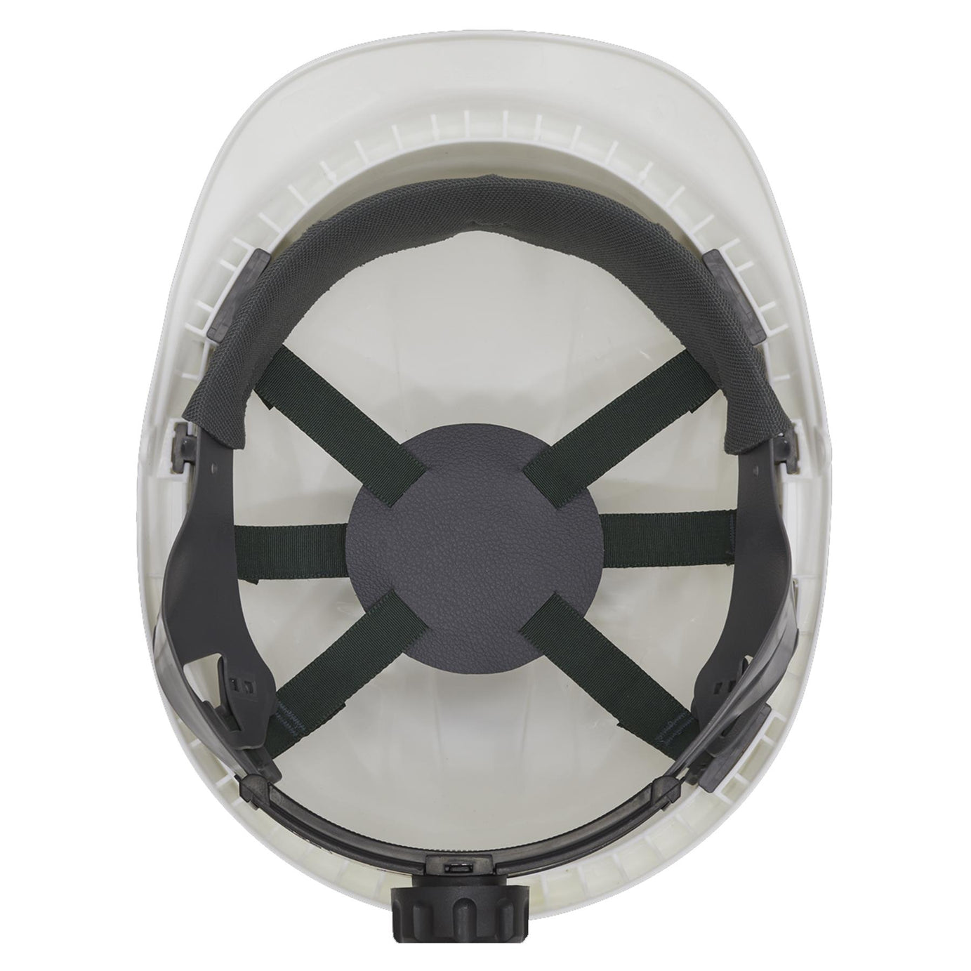 Sealey Plus Safety Helmet - Vented White Ear & Head Protection