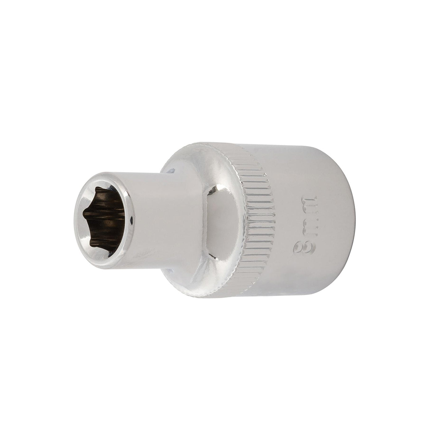 Socket 1/2" Drive Metric Hex Square 8mm Individual Hex Polished Crv Quality