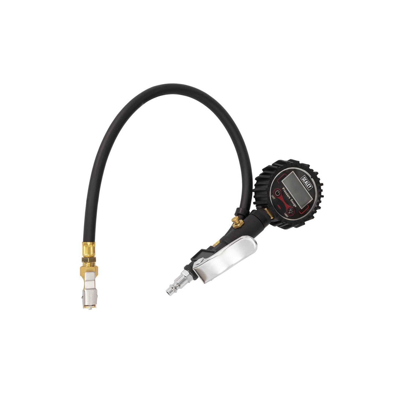 Sealey Digital Tyre Inflator with Clip-On Connector