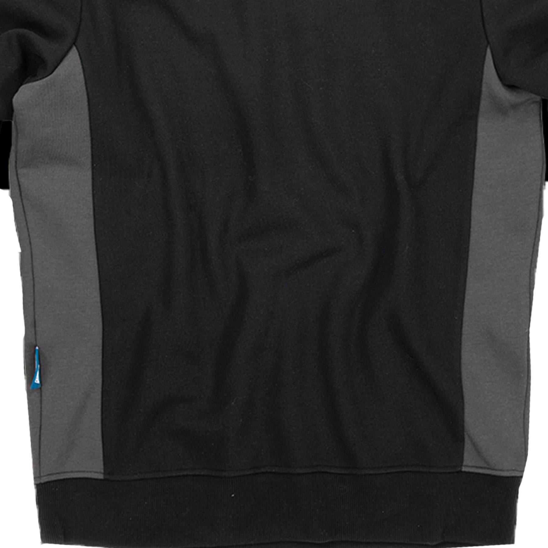 Tough Grit 2-Tone Trade Tech Windproof Sweatshirt Black/Charcoal M